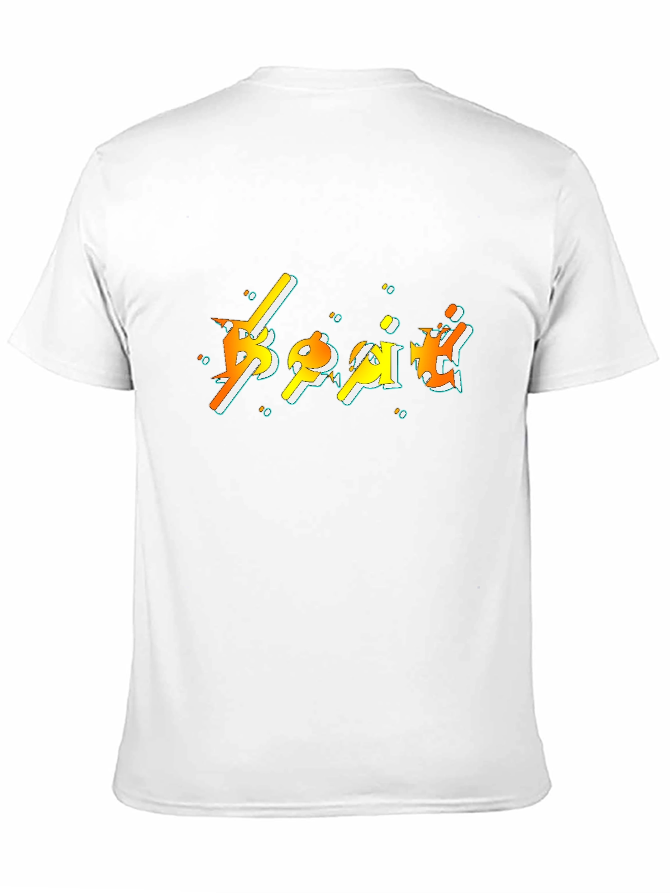 Funky Graphic Print Black T-Shirt