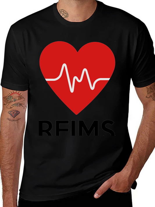 RFIMS Heartbeat Graphic Tee - Stylish Casual Wear