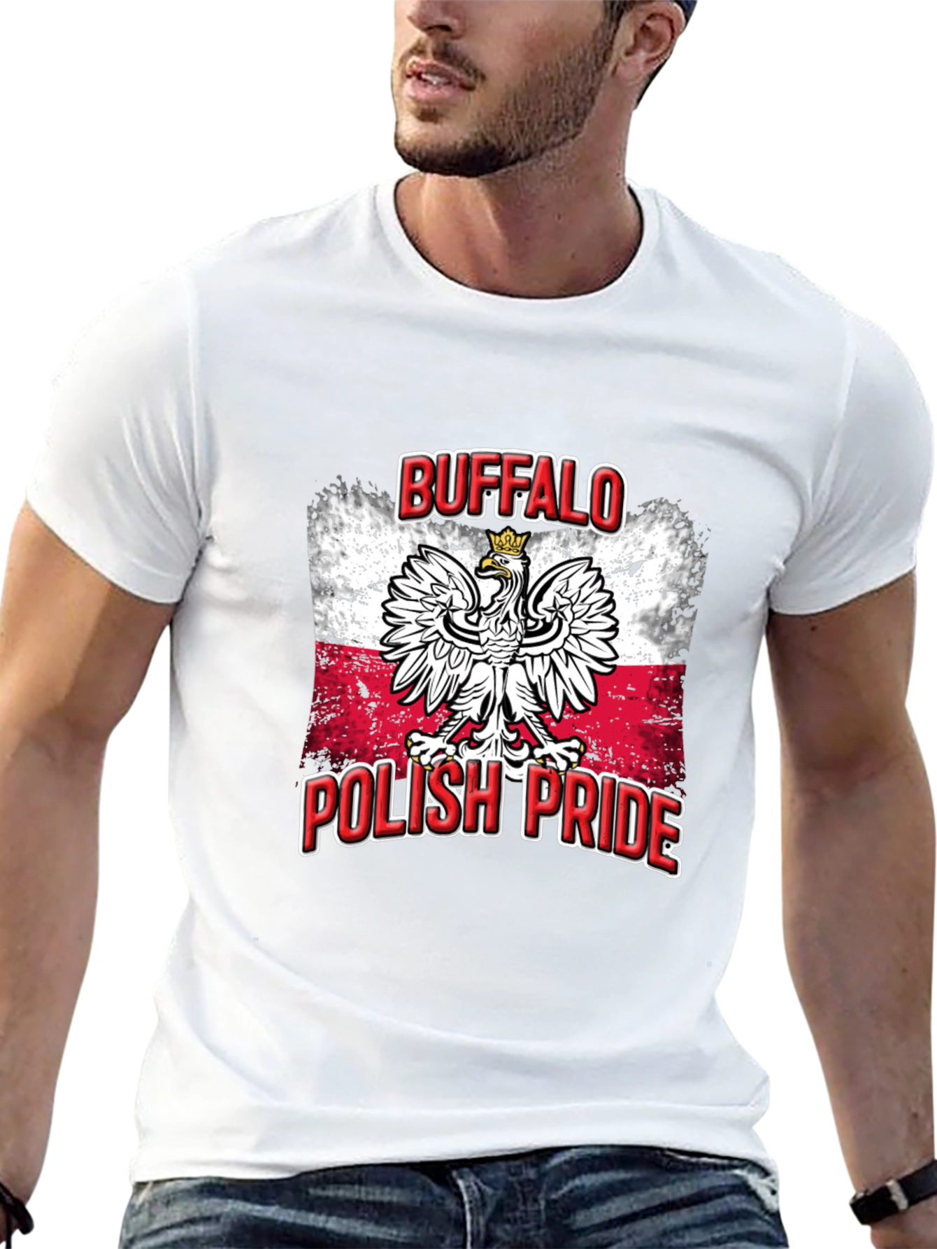 Buffalo Polish Pride Graphic T-Shirt