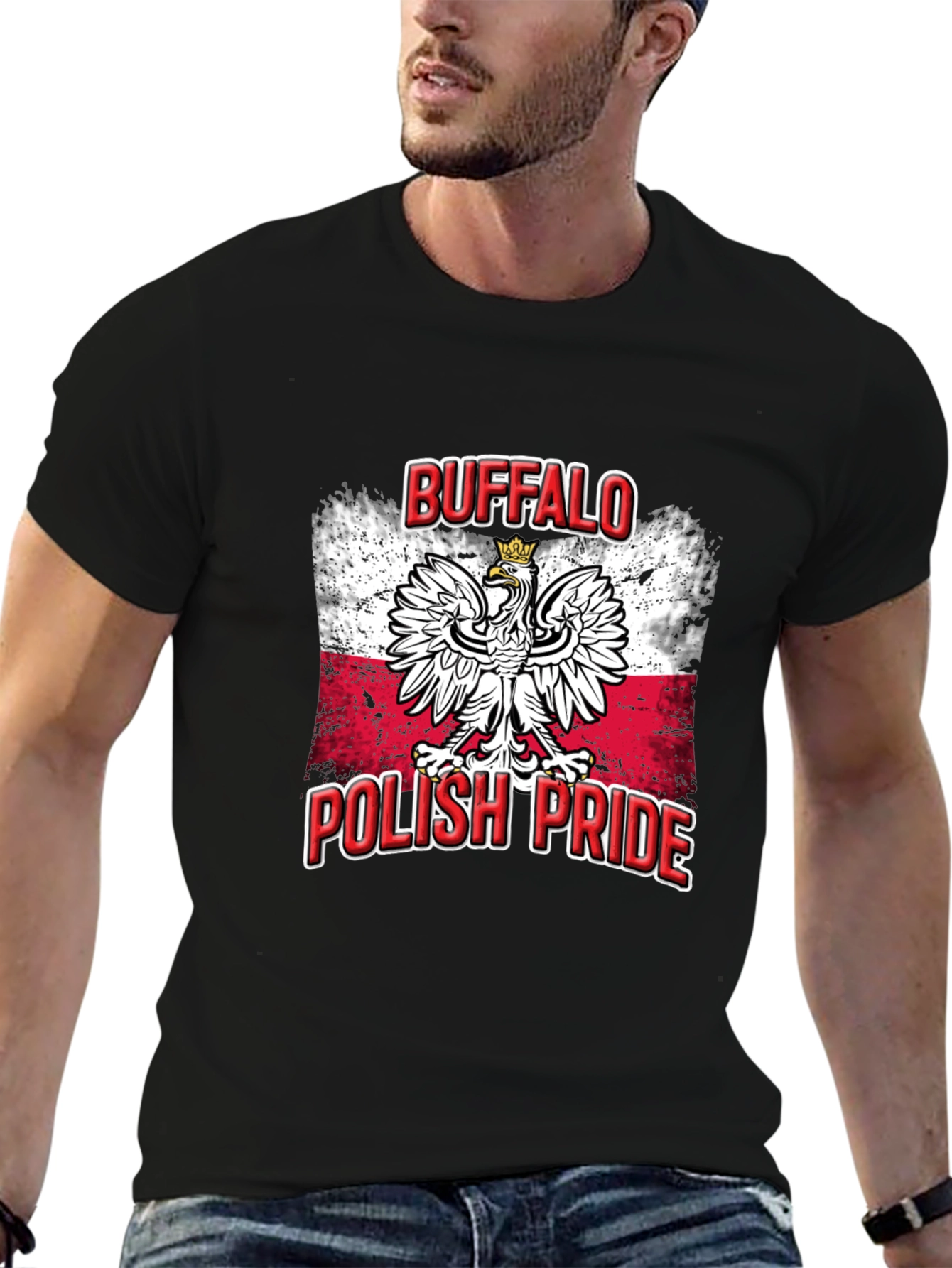 Buffalo Polish Pride Graphic T-Shirt