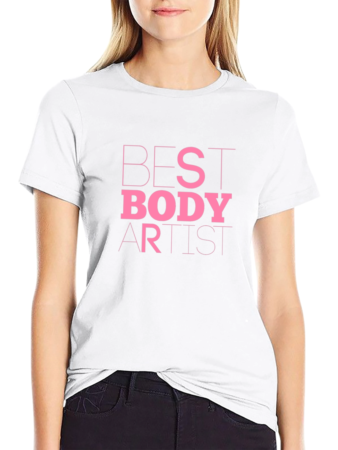 Best Body Artist Black T-Shirt
