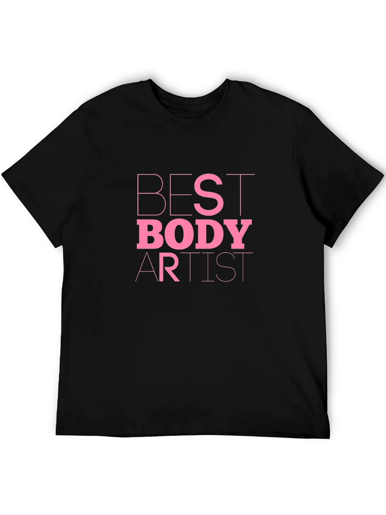 Best Body Artist Black T-Shirt