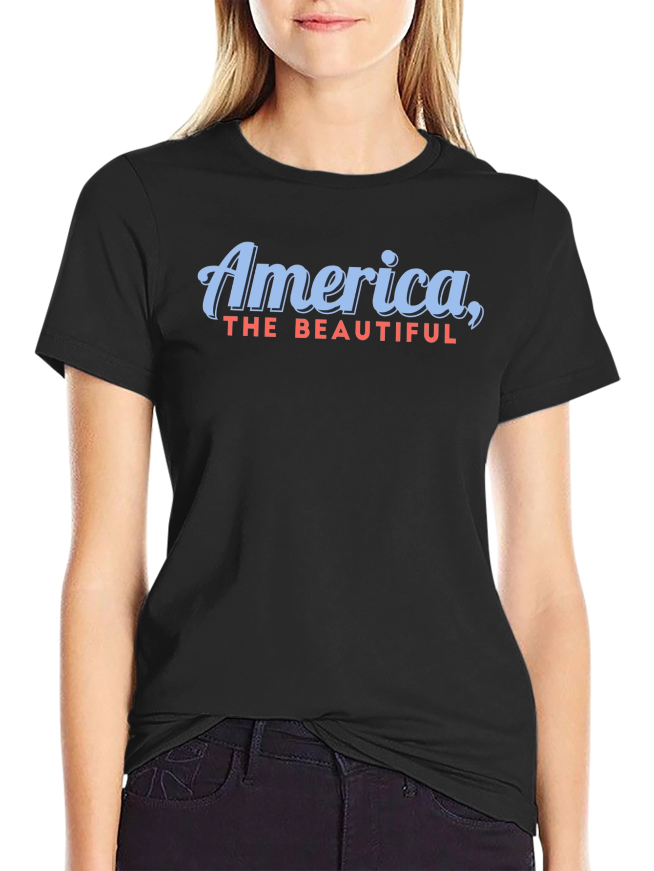 America the Beautiful Graphic Tee