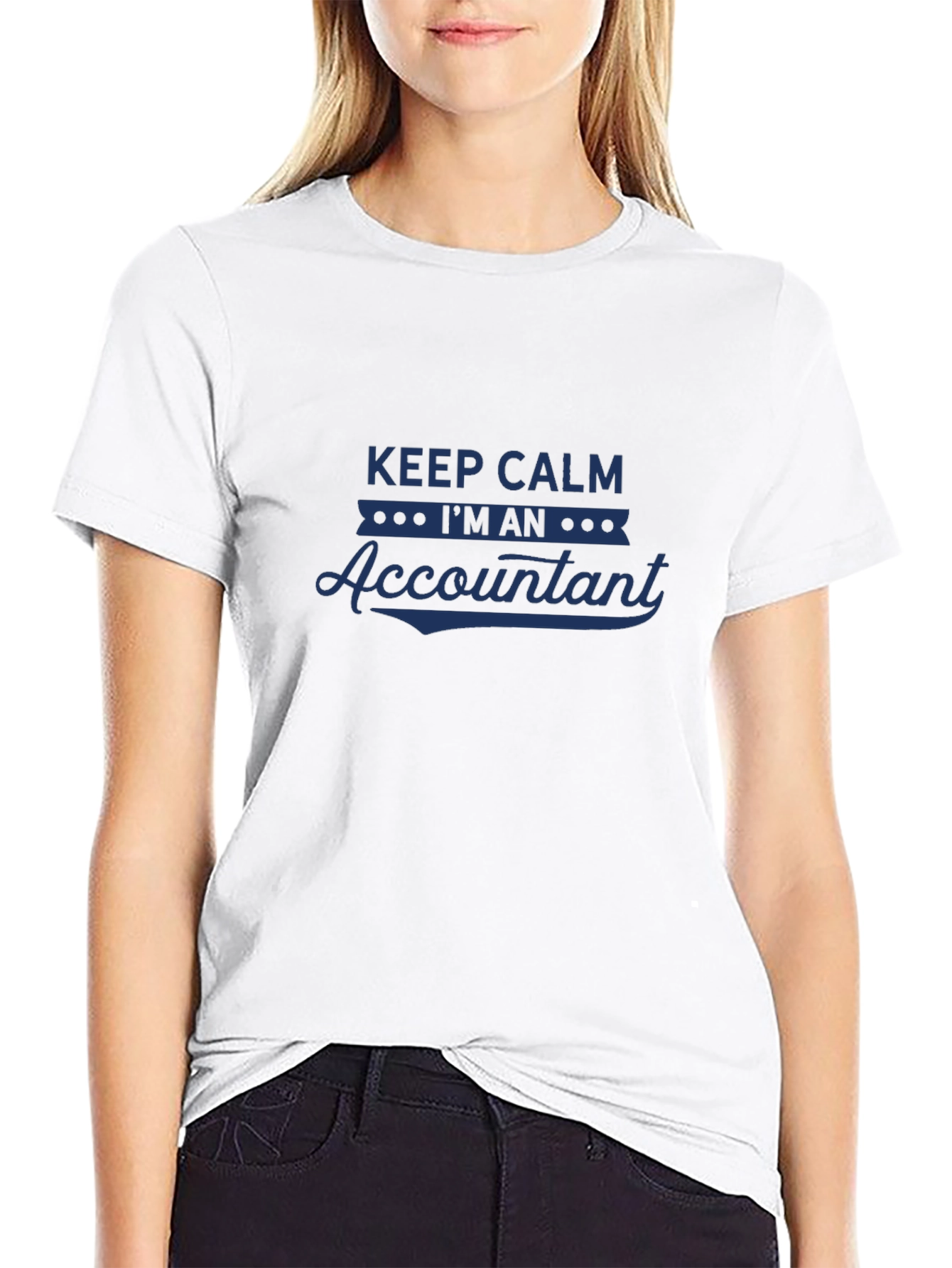 Keep Calm Im An Accountant Graphic T-Shirt