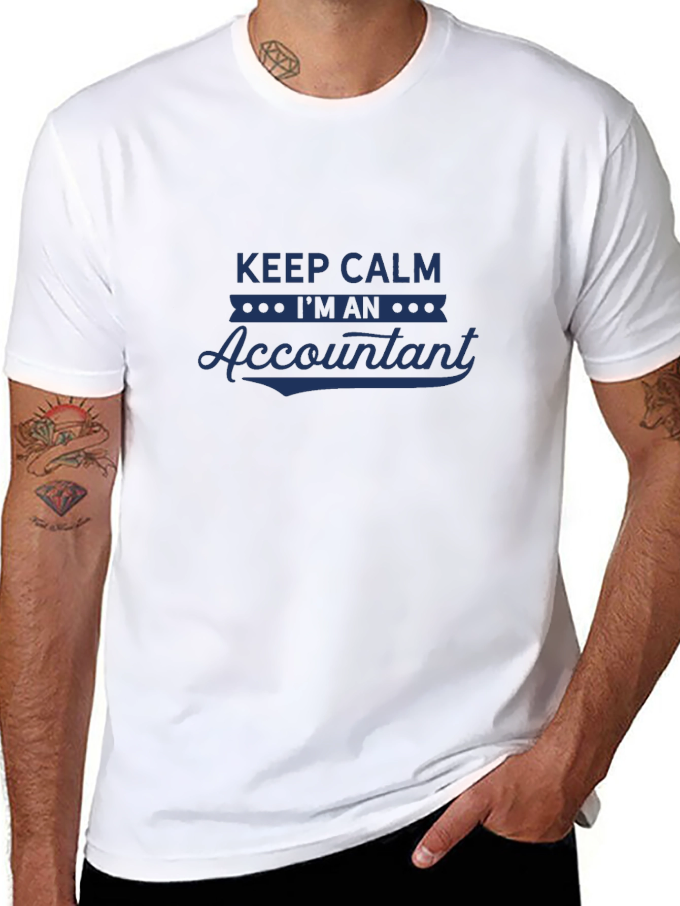 Keep Calm Im An Accountant Graphic T-Shirt
