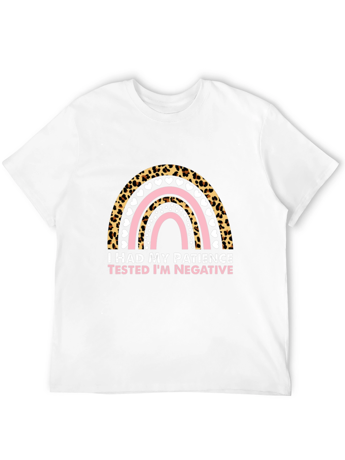 Humorous No Patience Graphic Tee