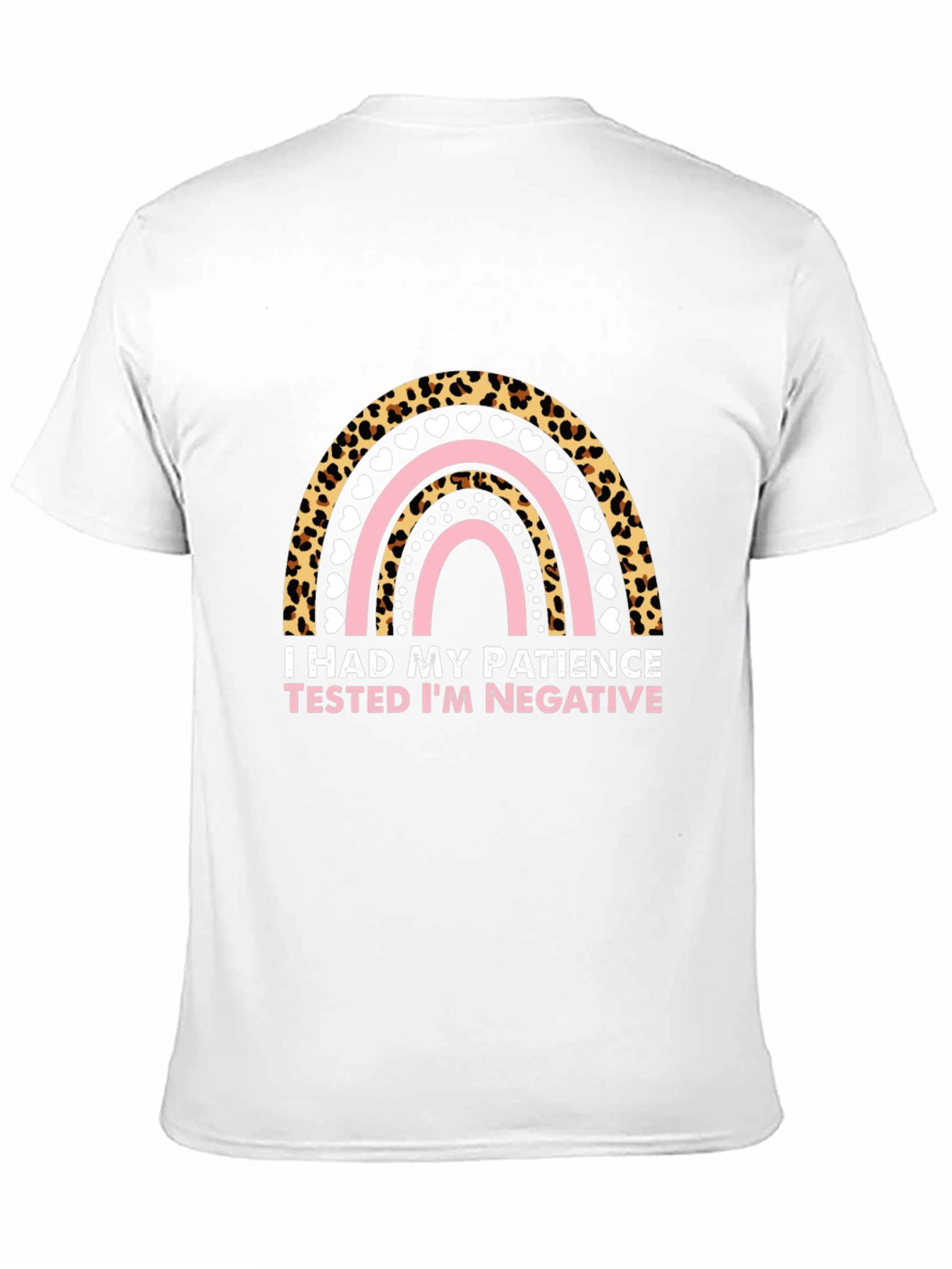 Humorous No Patience Graphic Tee