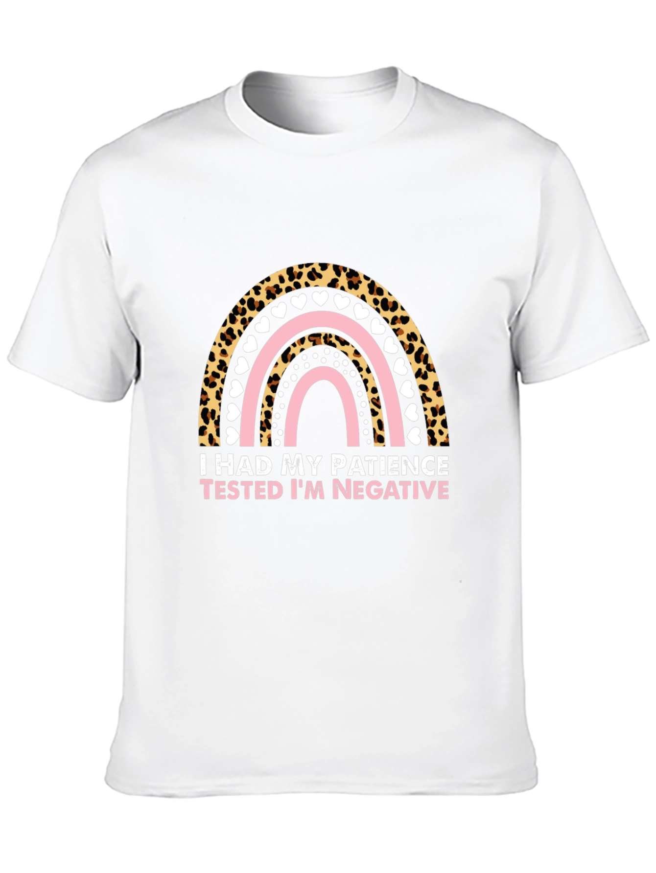 Humorous No Patience Graphic Tee