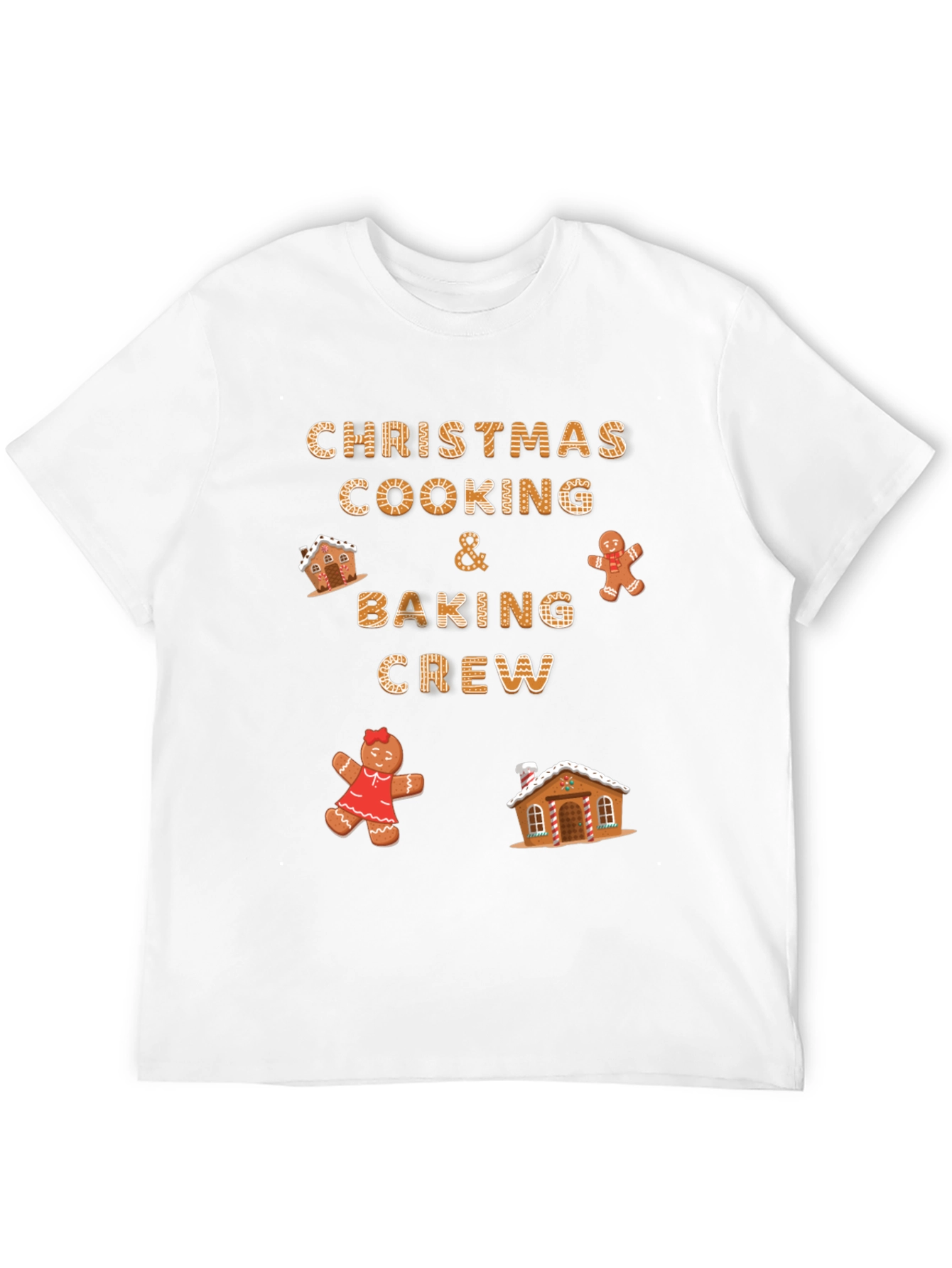 Christmas Cooking and Baking Crew T-Shirt