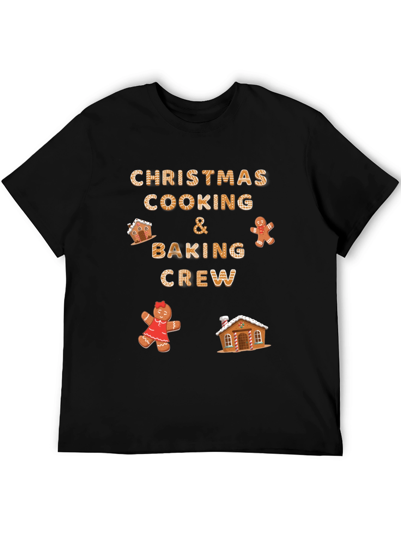 Christmas Cooking and Baking Crew T-Shirt