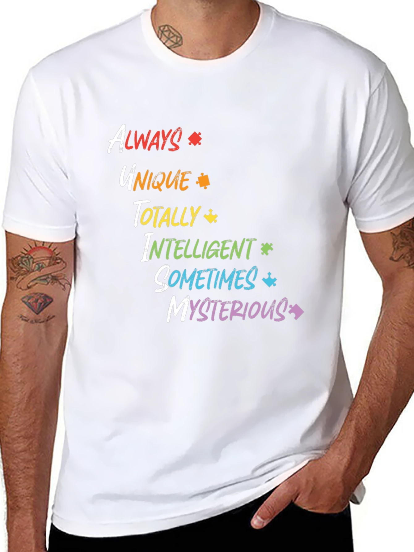 Autism Awareness Tee - Always Unique T-Shirt