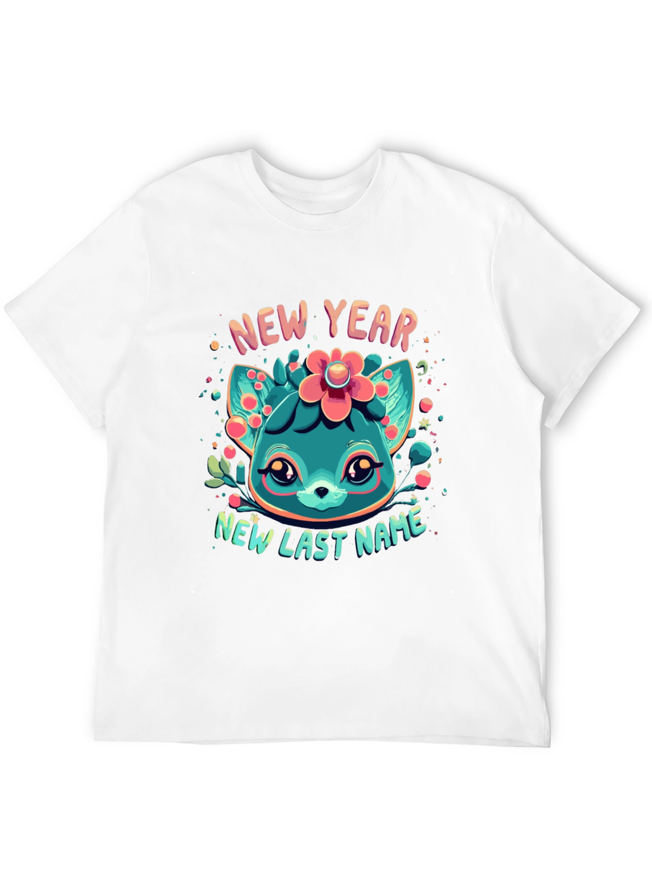New Year New Last Name Graphic Tee