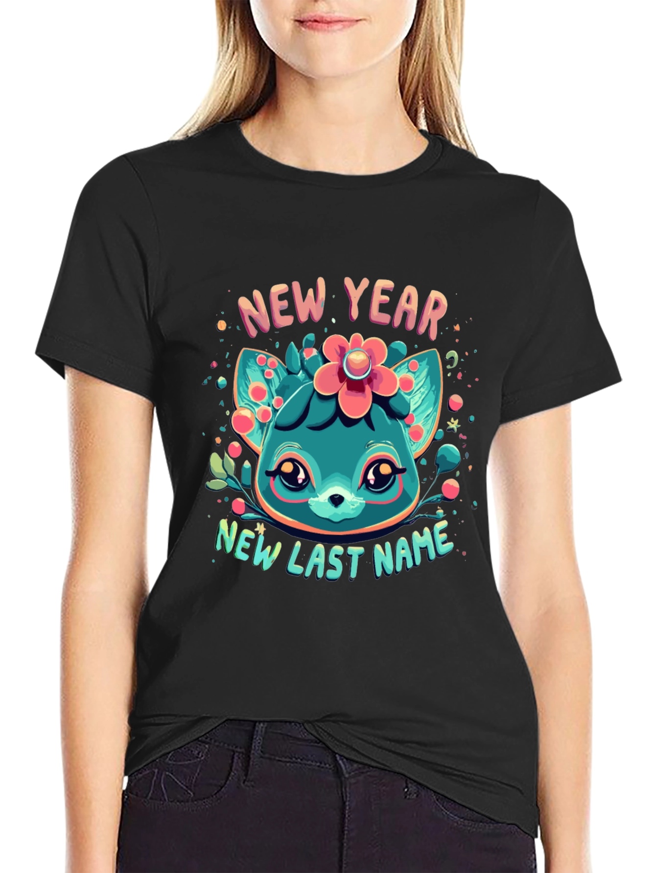 New Year New Last Name Graphic Tee
