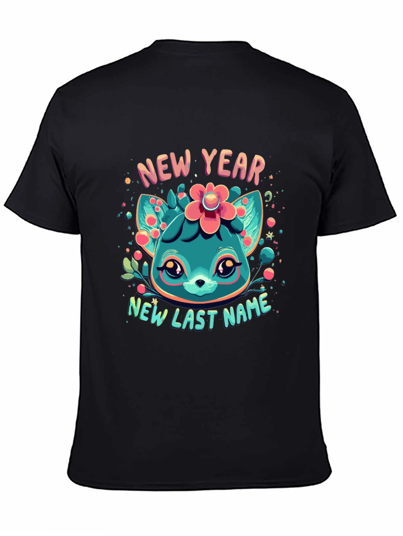 New Year New Last Name Graphic Tee