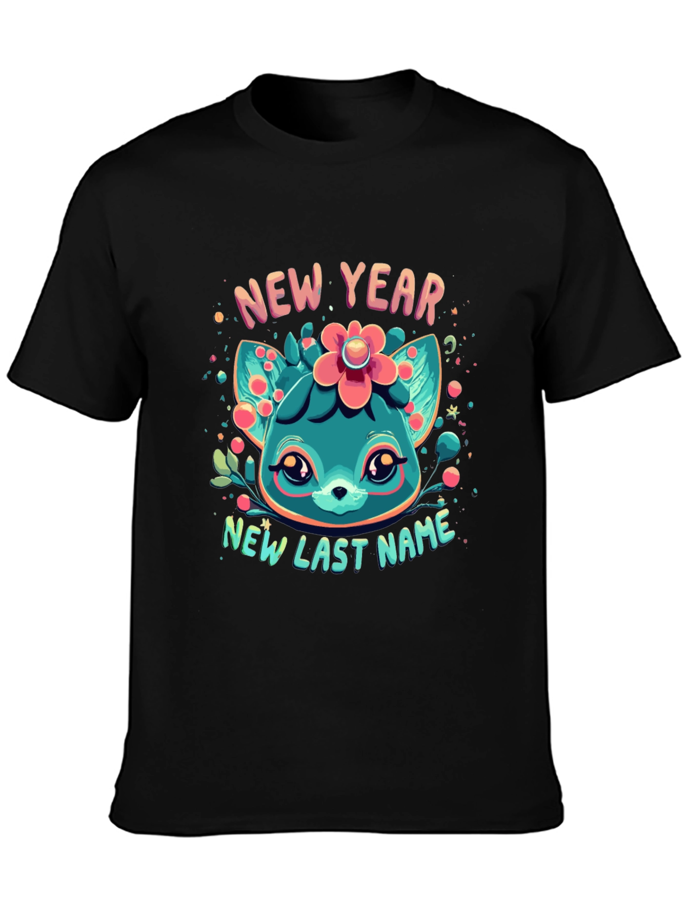 New Year New Last Name Graphic Tee