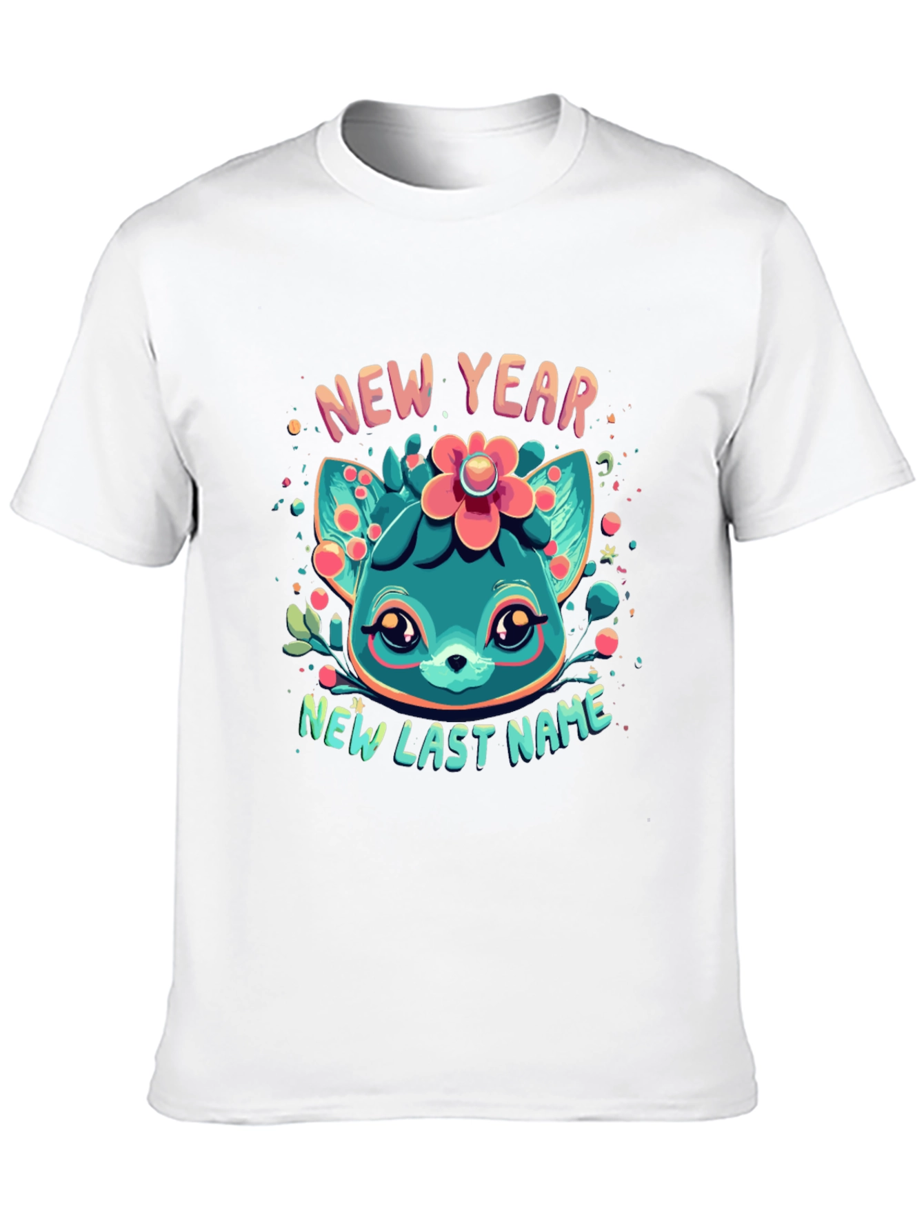 New Year New Last Name Graphic Tee