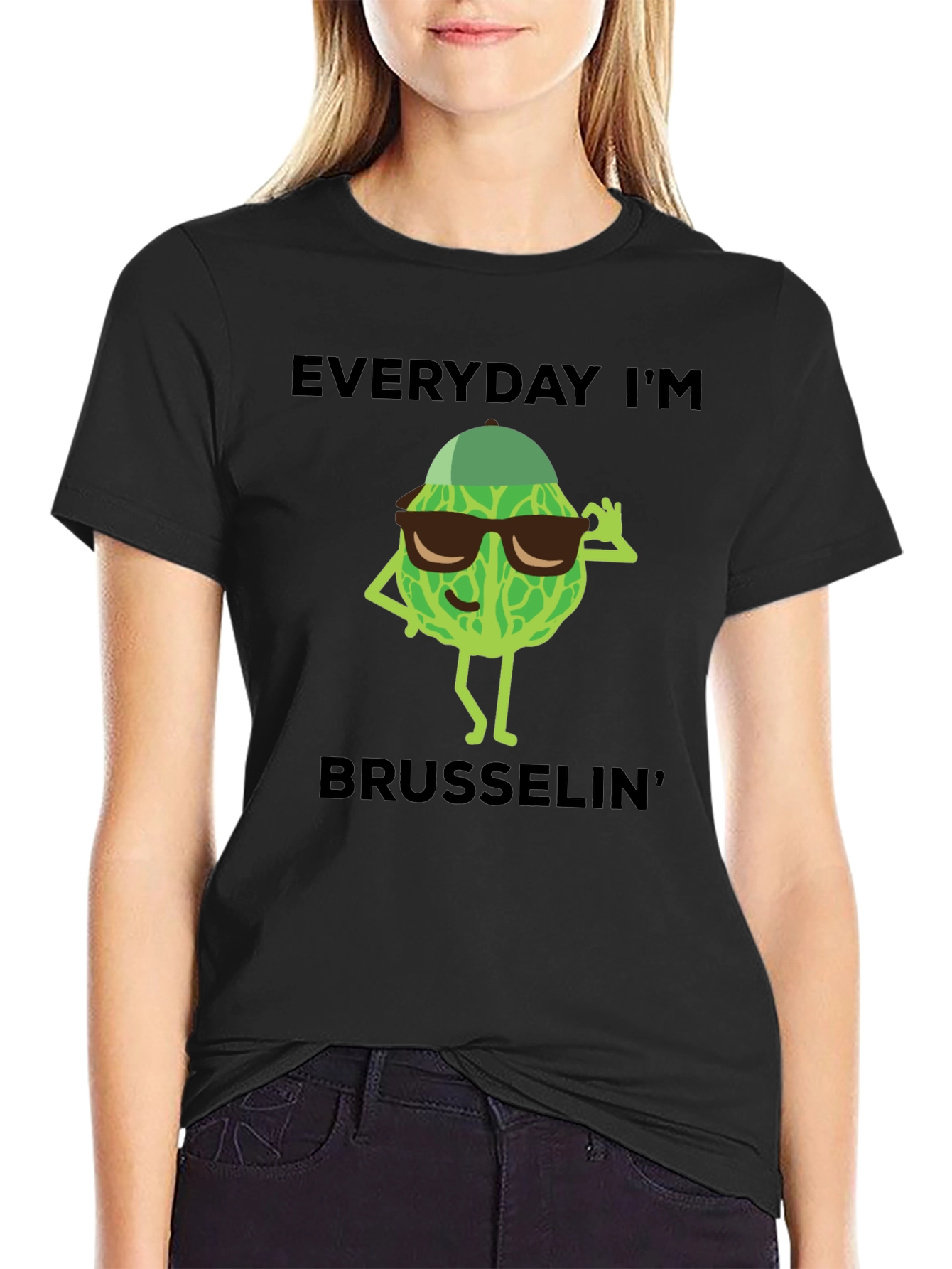 Everyday Im Brusselin T-Shirt - Funny Vegetable Tee