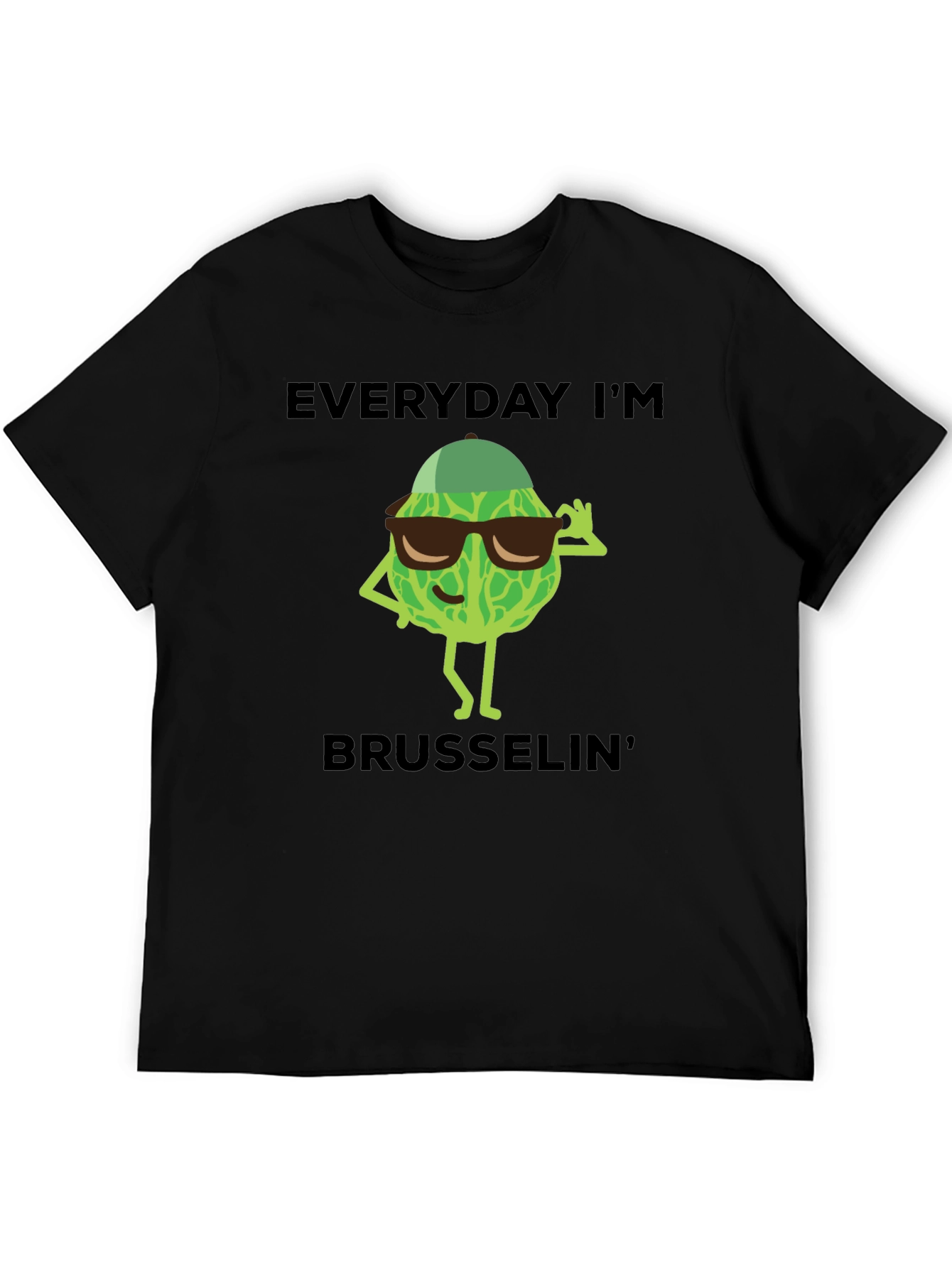Everyday Im Brusselin T-Shirt - Funny Vegetable Tee