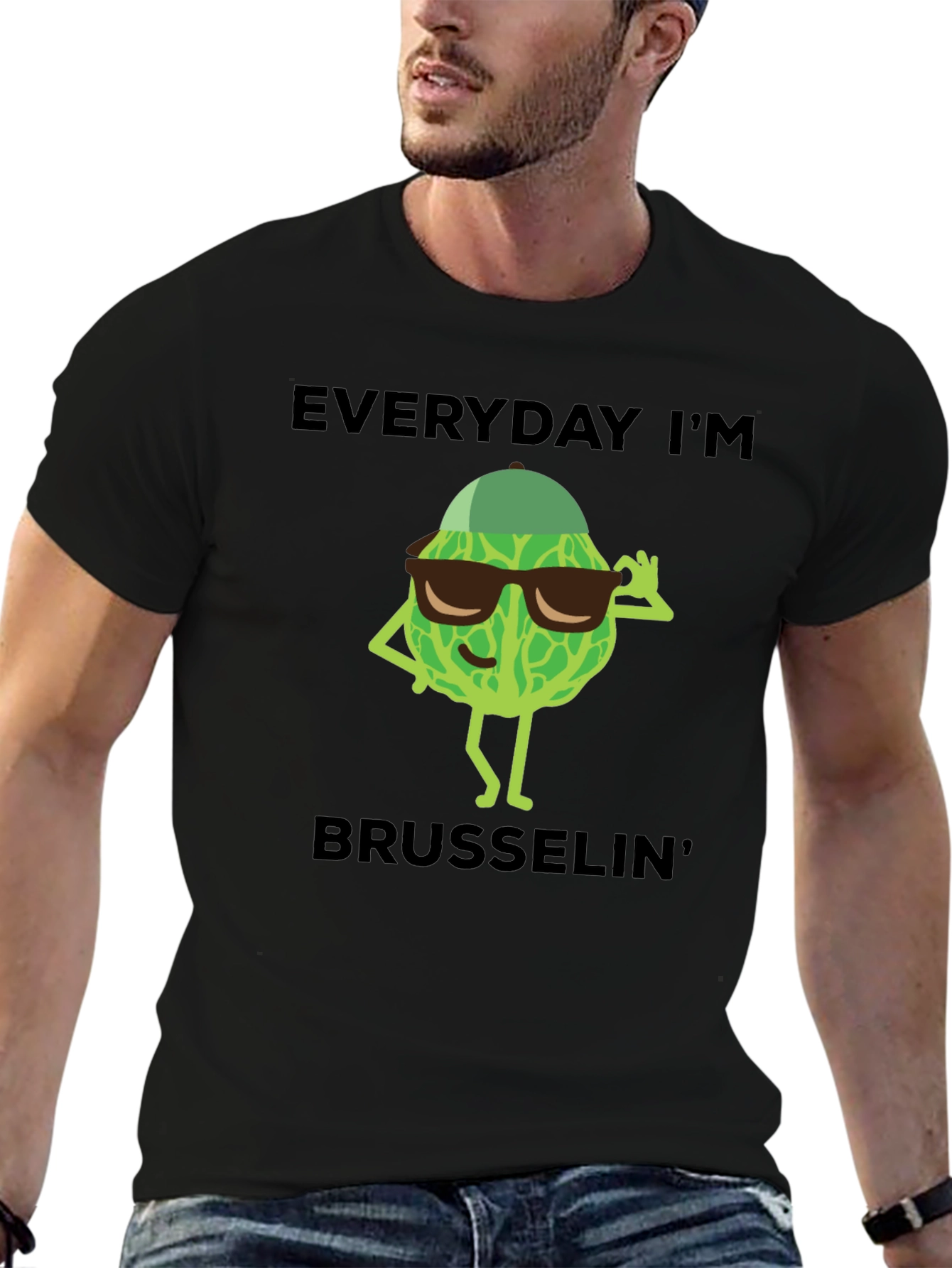 Everyday Im Brusselin T-Shirt - Funny Vegetable Tee