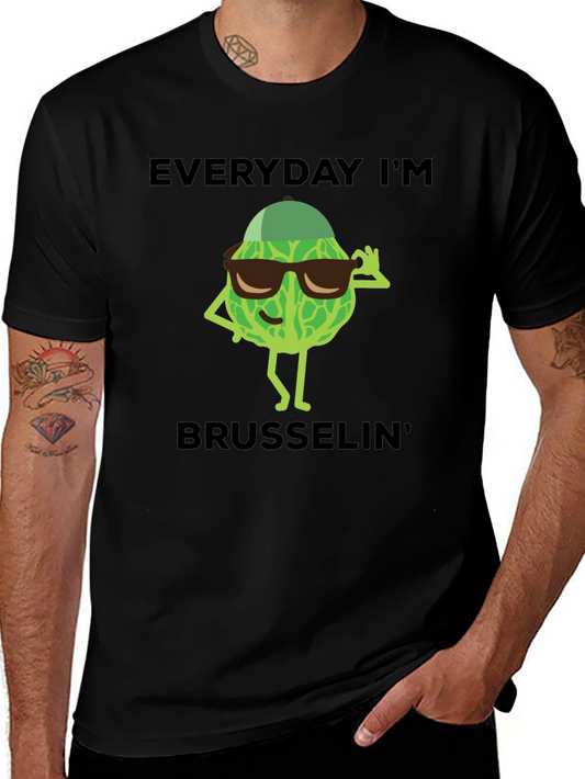 Everyday Im Brusselin T-Shirt - Funny Vegetable Tee