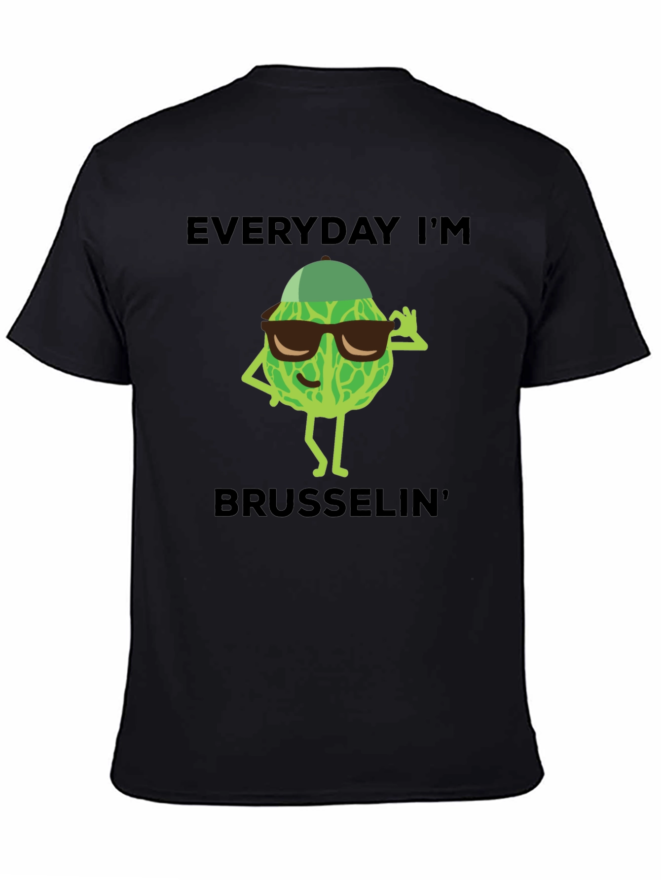 Everyday Im Brusselin T-Shirt - Funny Vegetable Tee