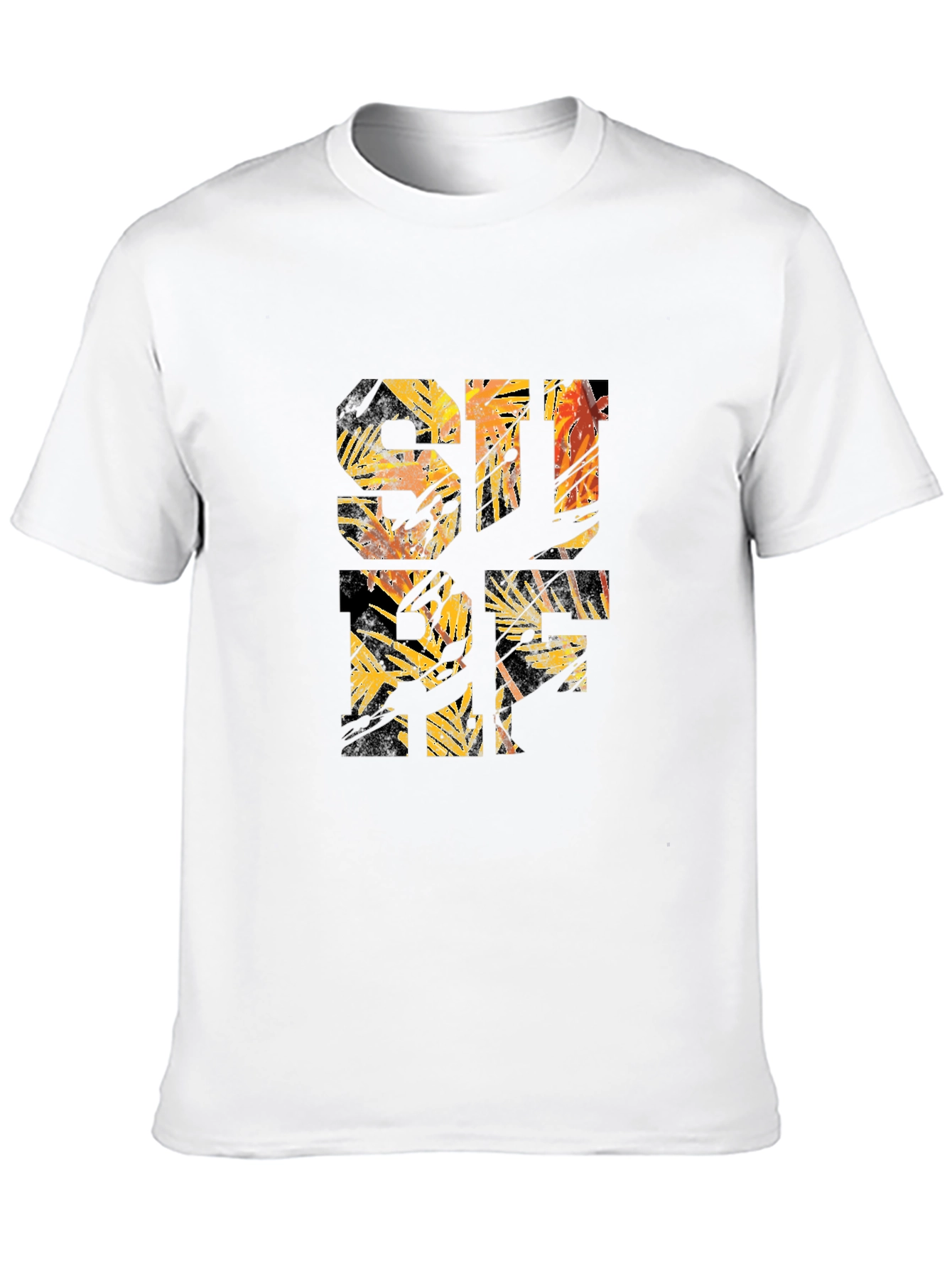 Surf Graphic Print Mens T-Shirt