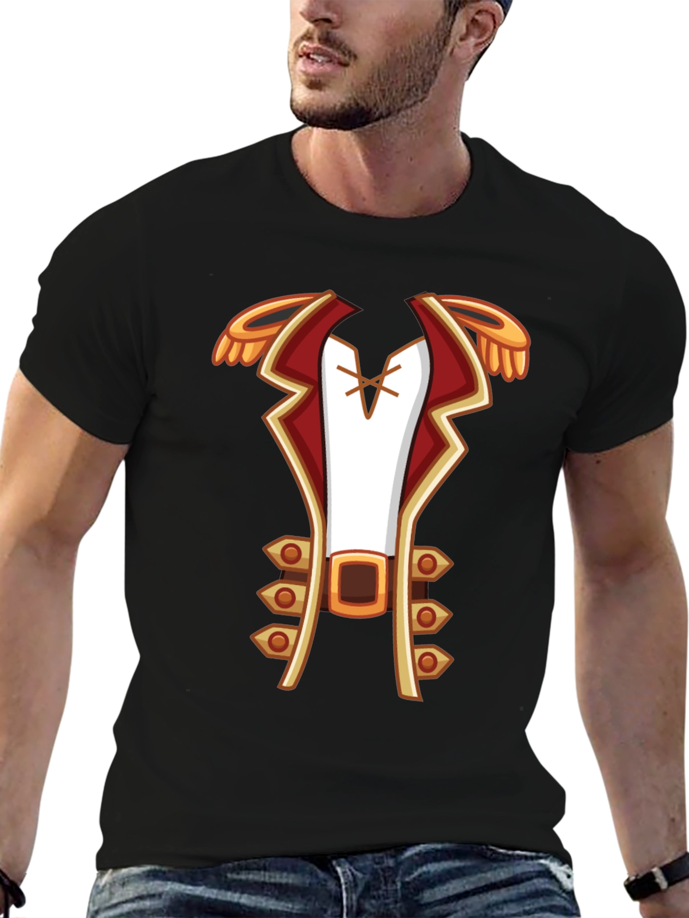 Pirate Costume T-Shirt - Novelty Graphic Tee
