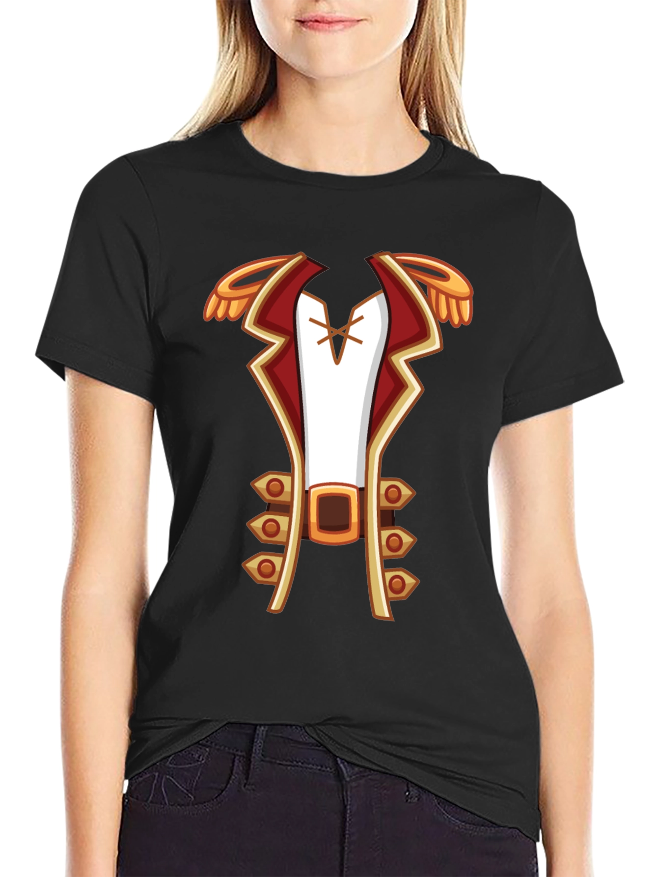 Pirate Costume T-Shirt - Novelty Graphic Tee