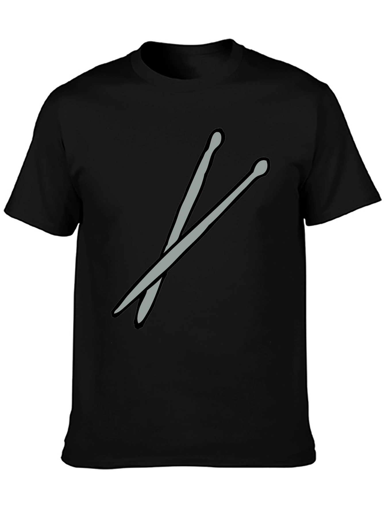 Drumsticks Graphic Tee - Musician Casual Wear