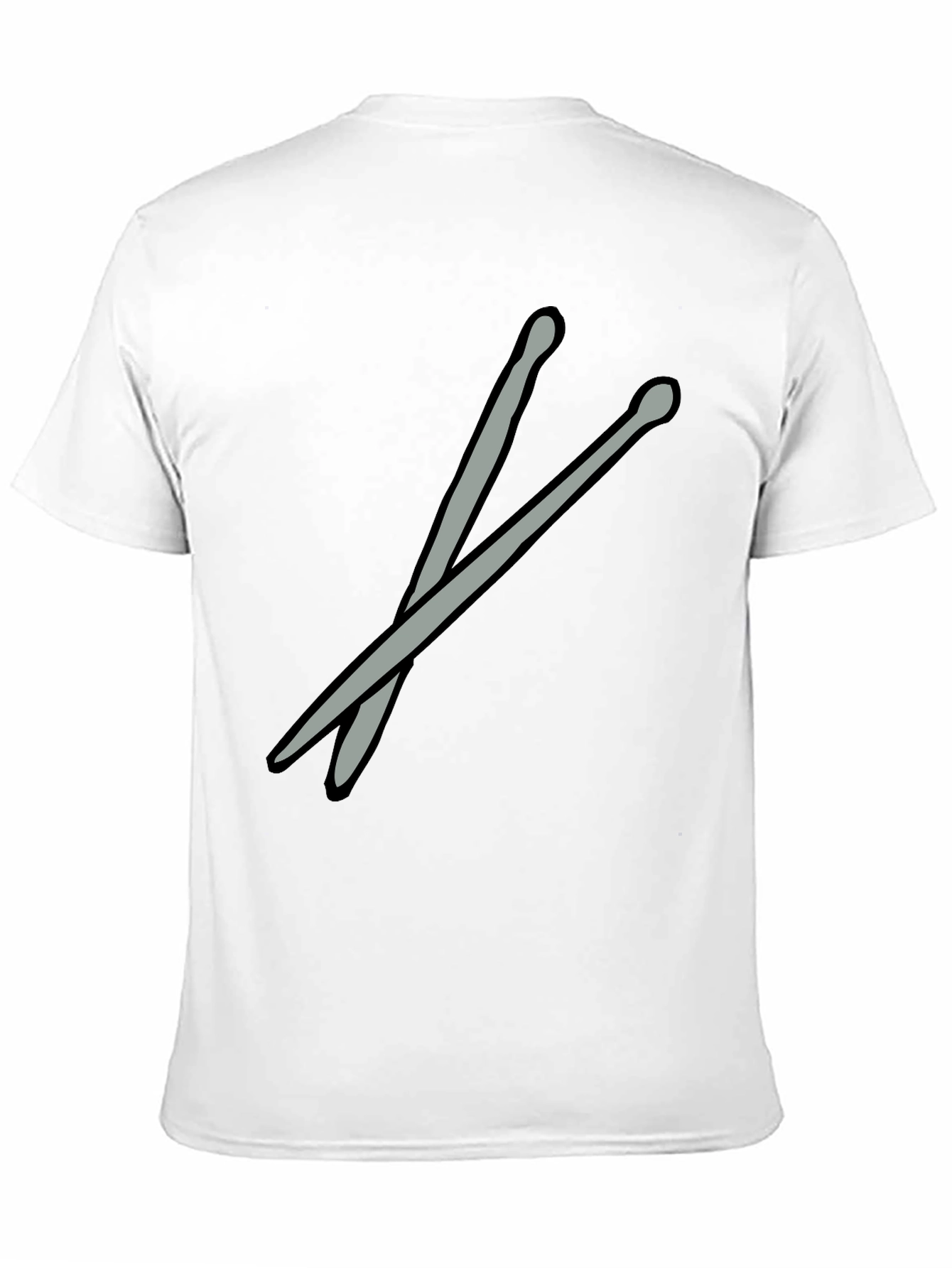 Drumsticks Graphic Tee - Musician Casual Wear
