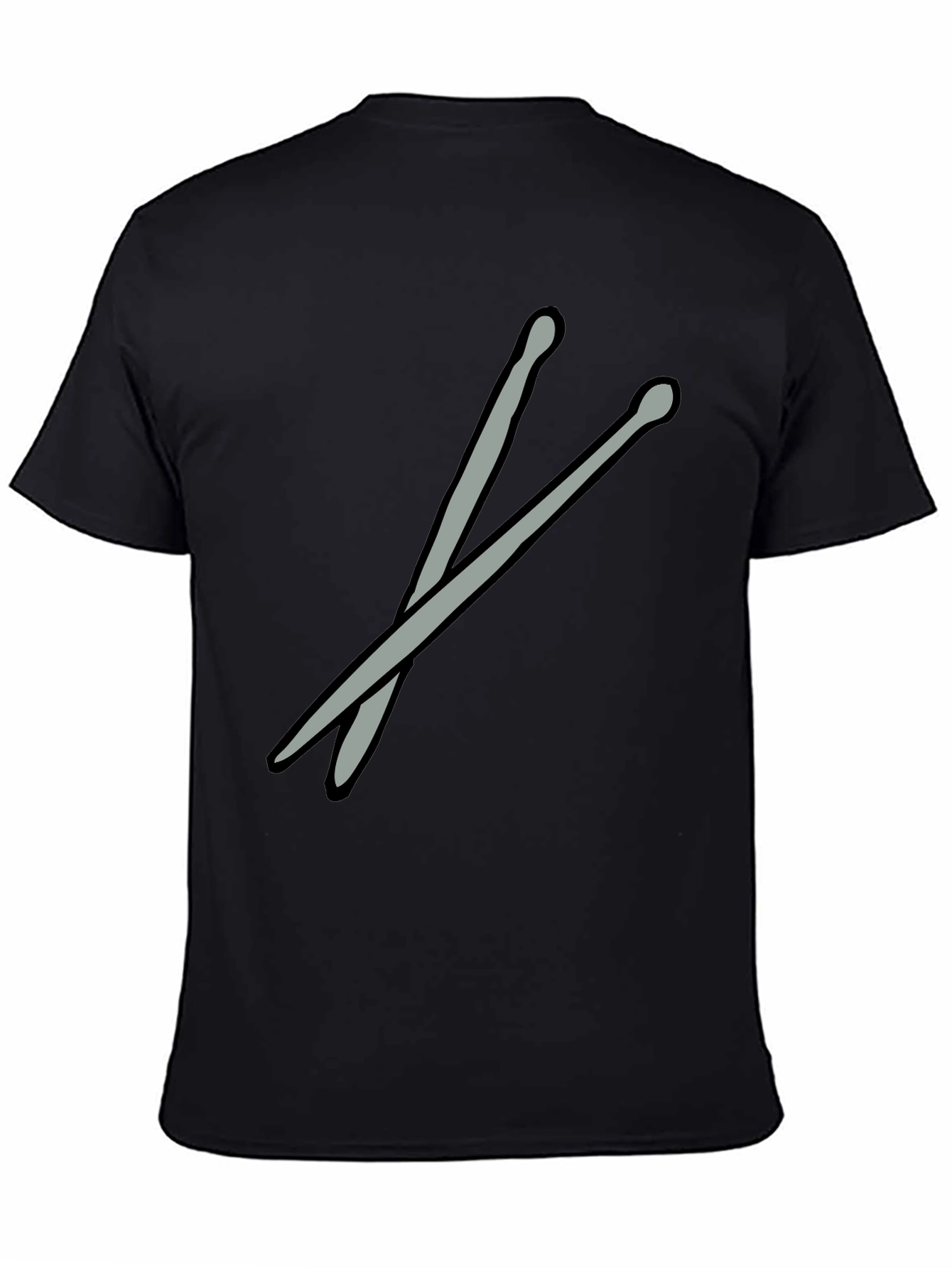 Drumsticks Graphic Tee - Musician Casual Wear