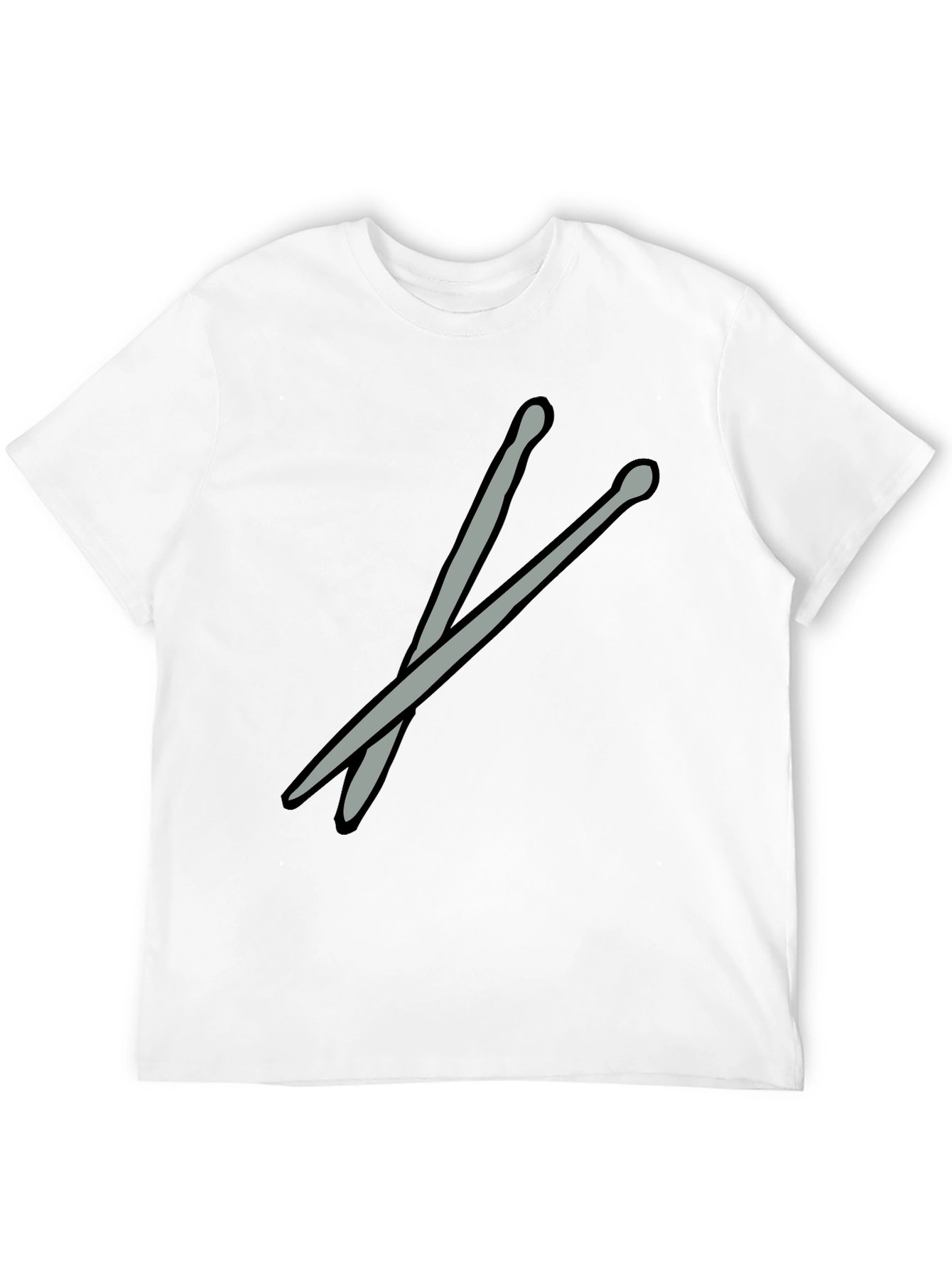 Drumsticks Graphic Tee - Musician Casual Wear