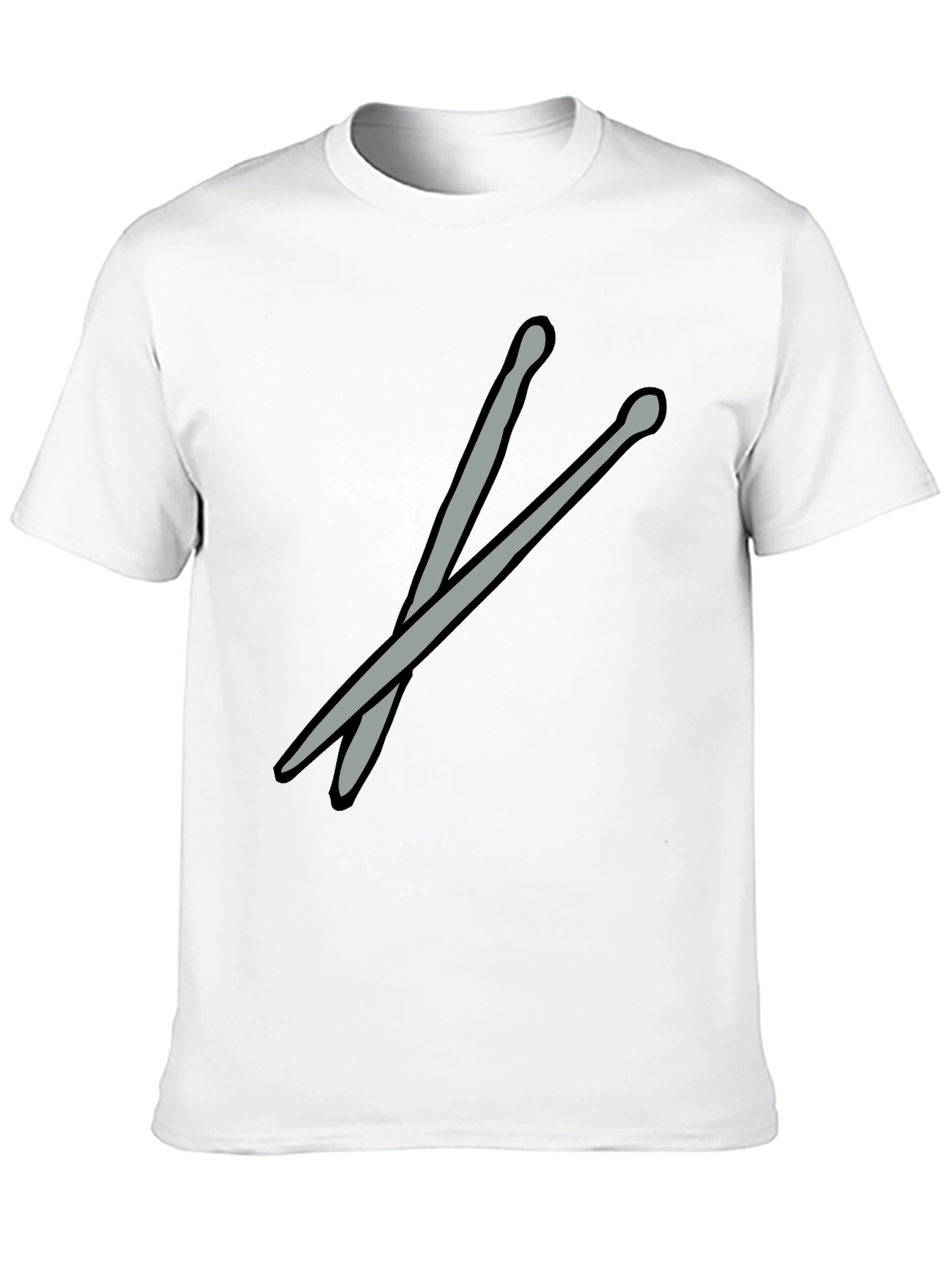 Drumsticks Graphic Tee - Musician Casual Wear