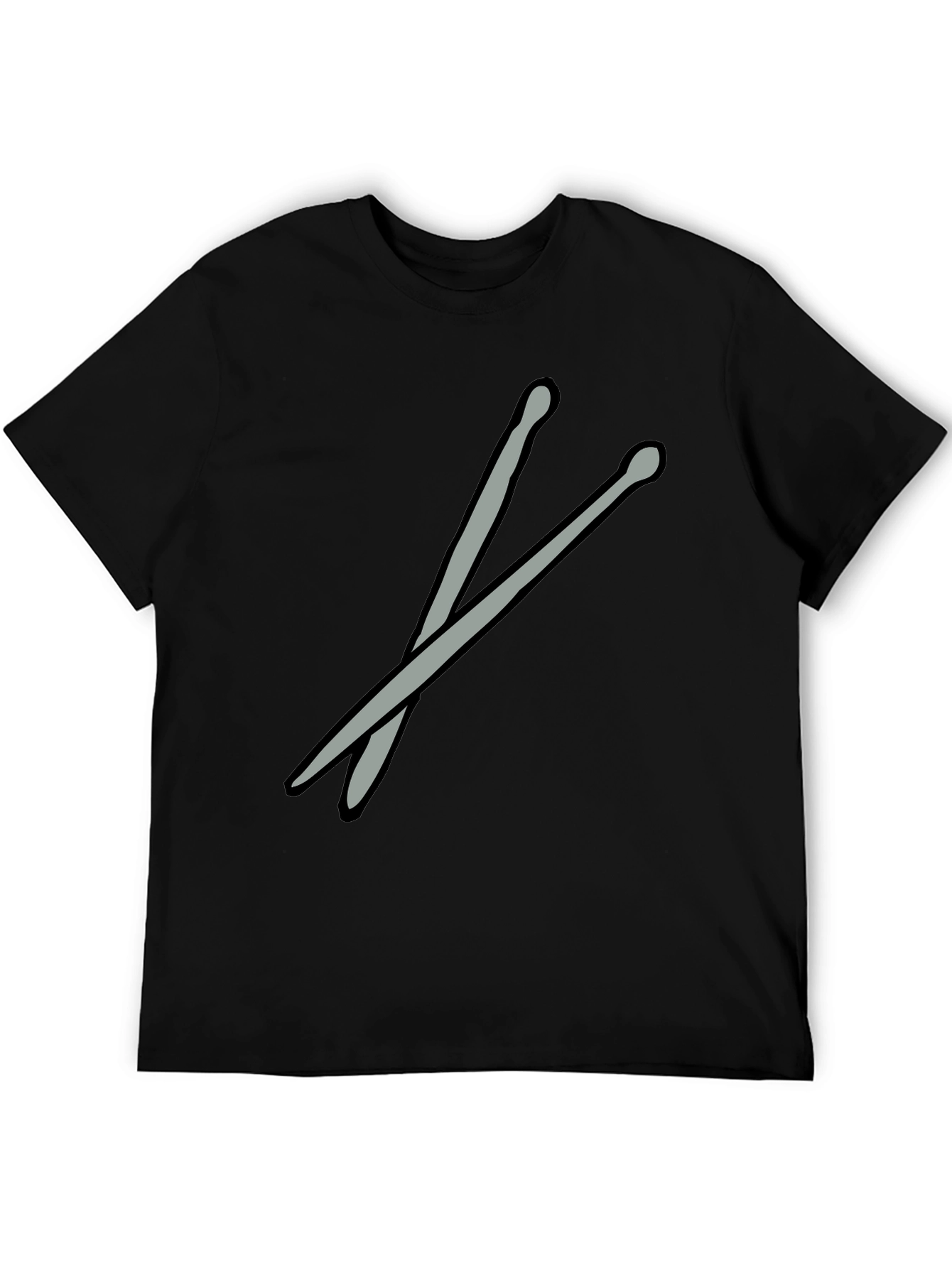 Drumsticks Graphic Tee - Musician Casual Wear
