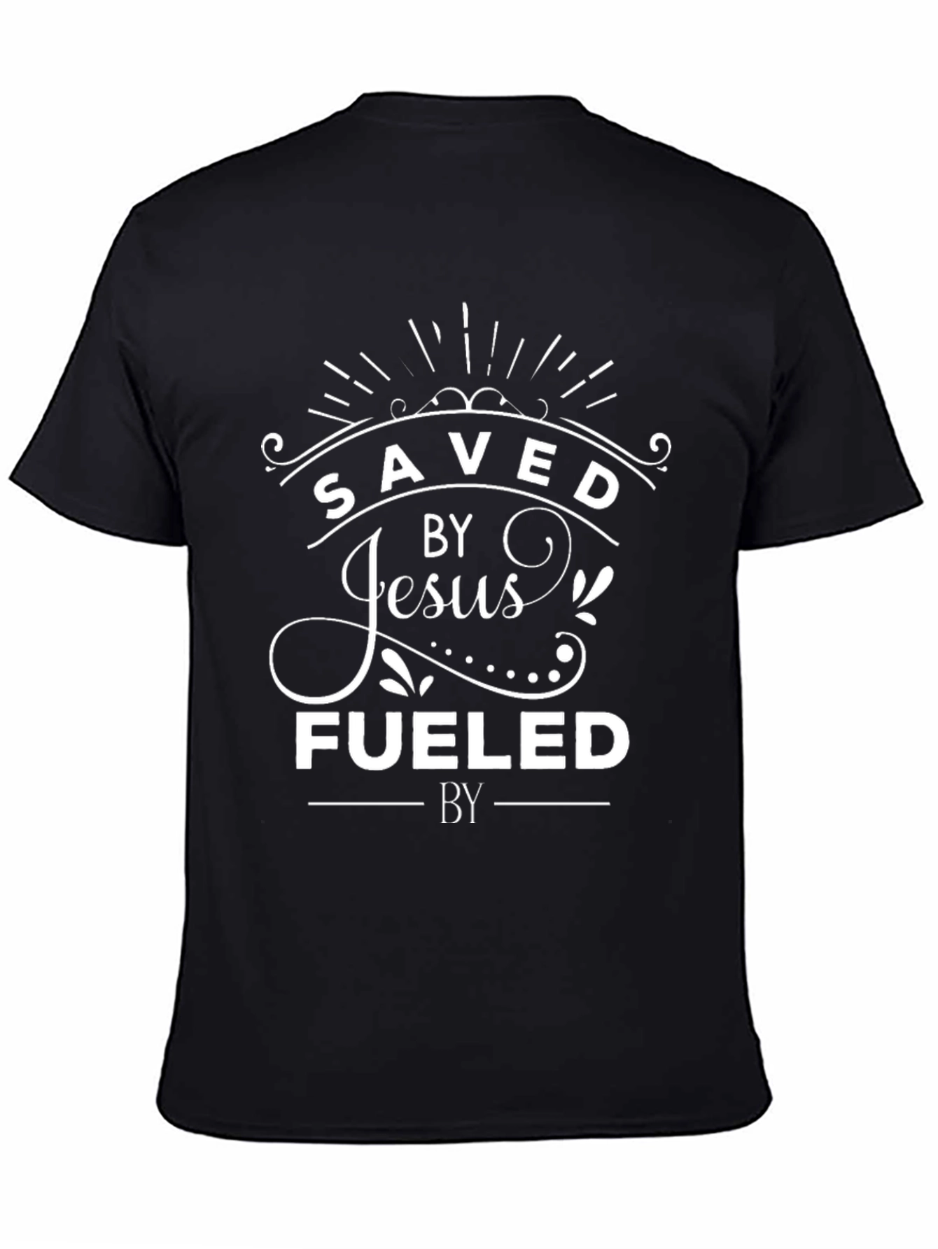 Saved by Jesus Fueled T-Shirt - Christian Apparel