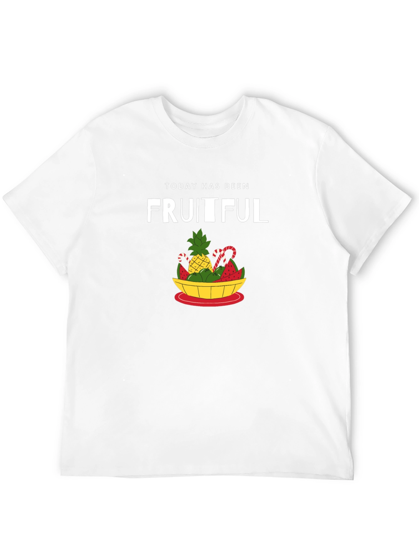 Fruitful Day Graphic T-Shirt - Black Cotton Tee