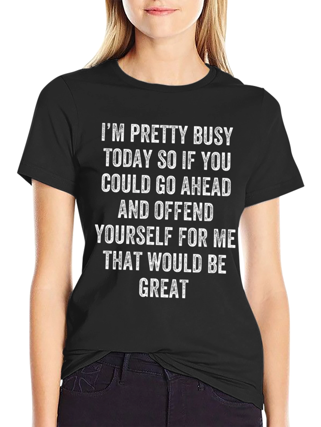 Funny Graphic T-Shirt: Offend Yourself