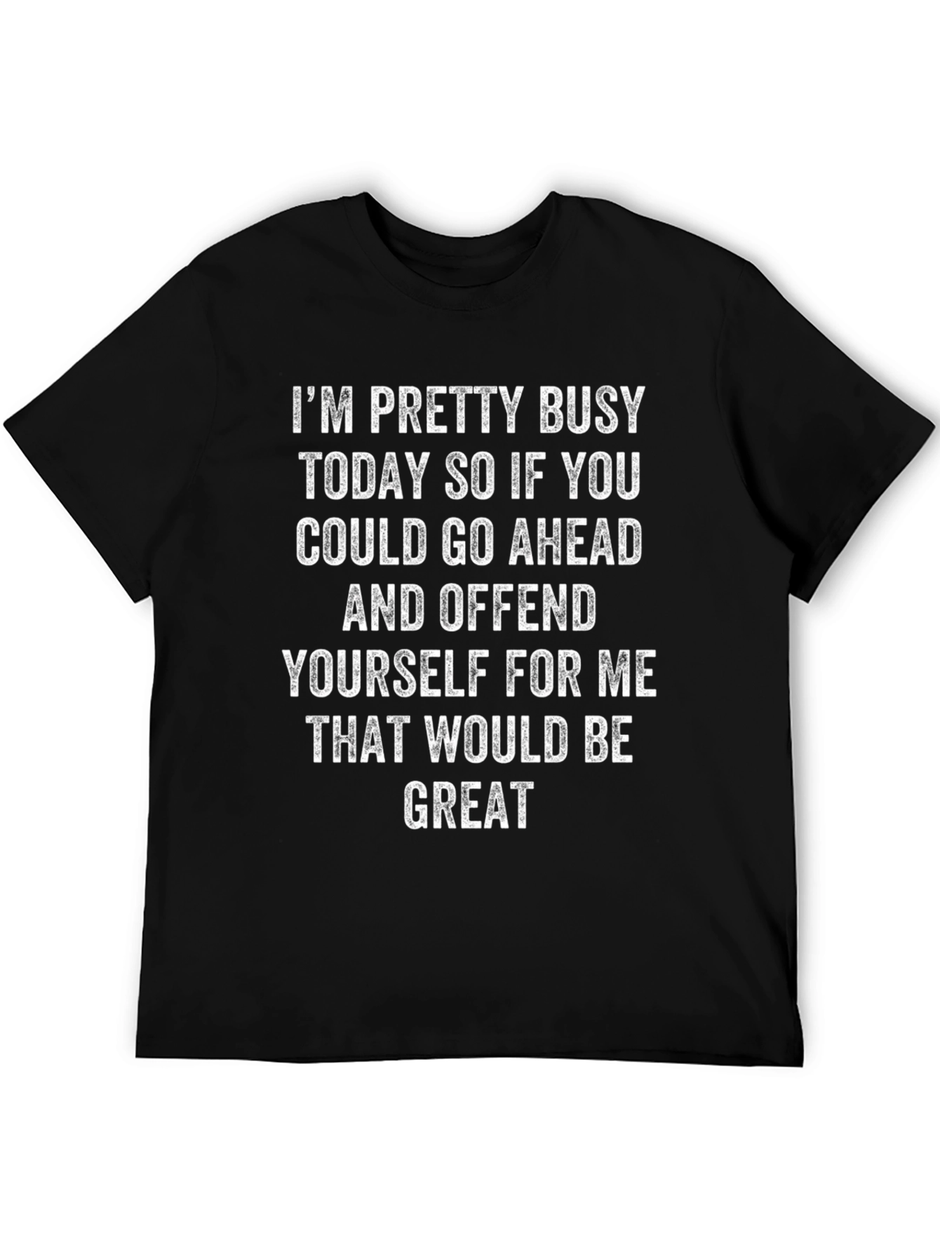 Funny Graphic T-Shirt: Offend Yourself