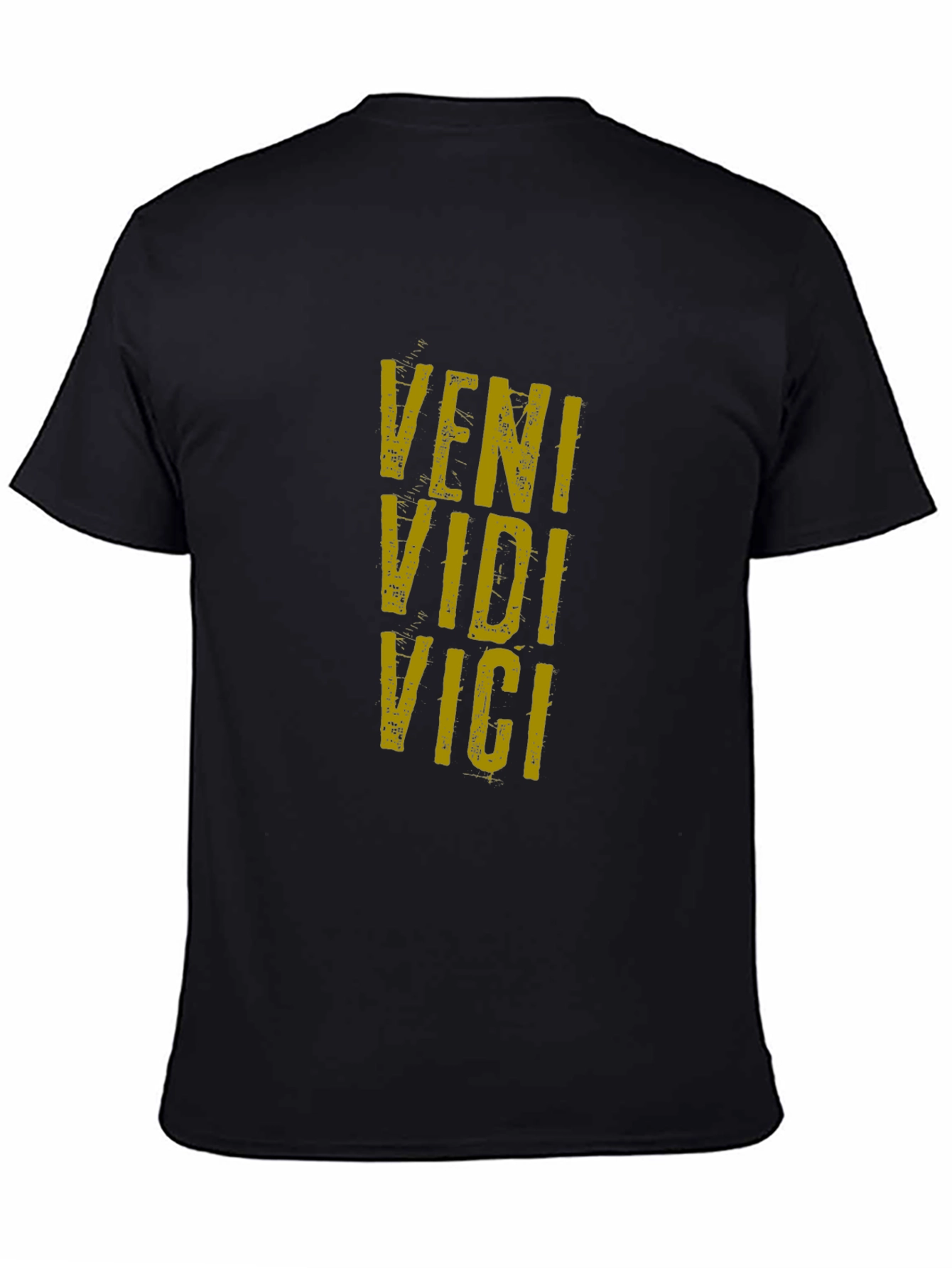 Veni Vidi Vici Graphic Tee - Classic Black