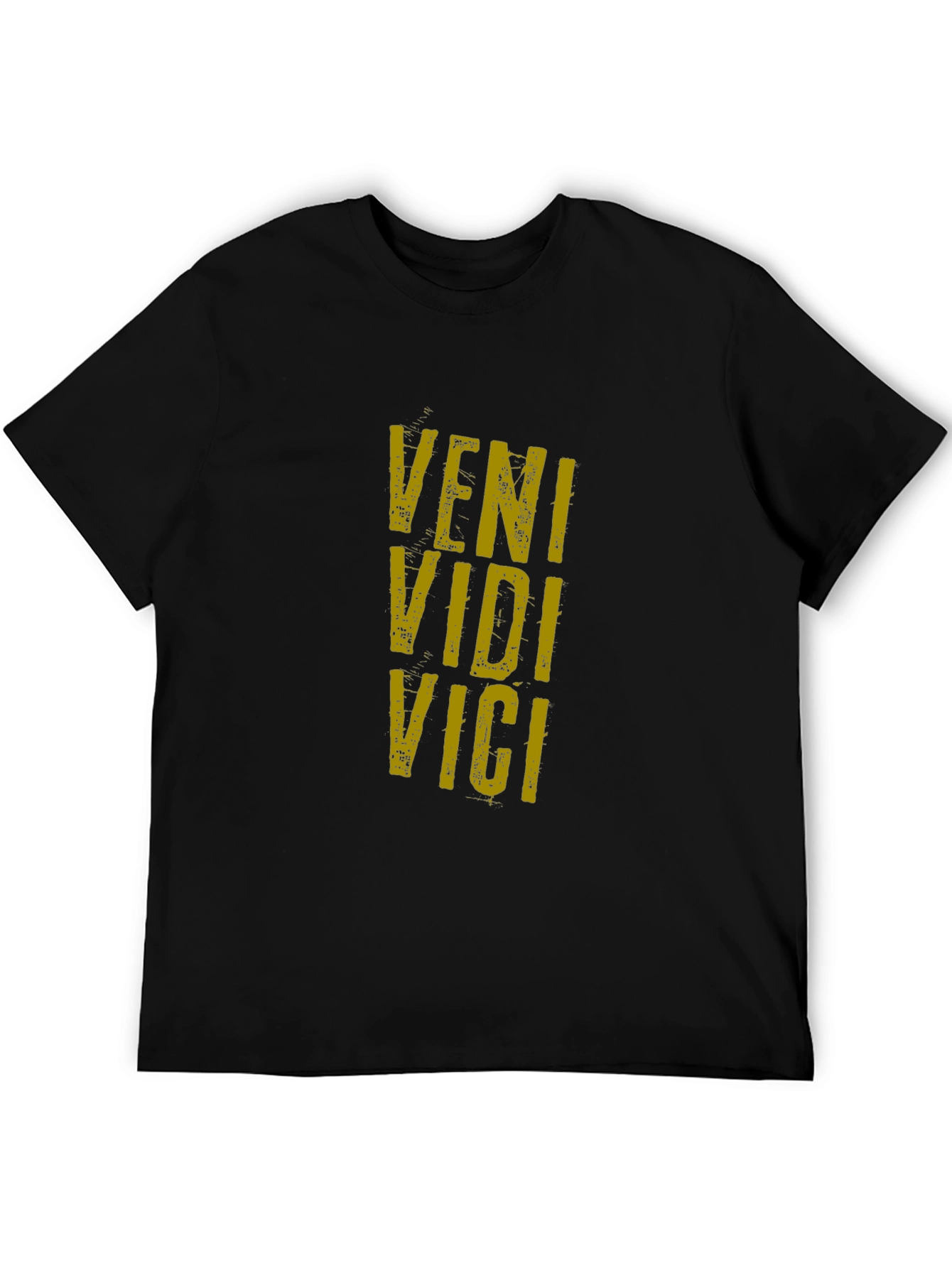 Veni Vidi Vici Graphic Tee - Classic Black