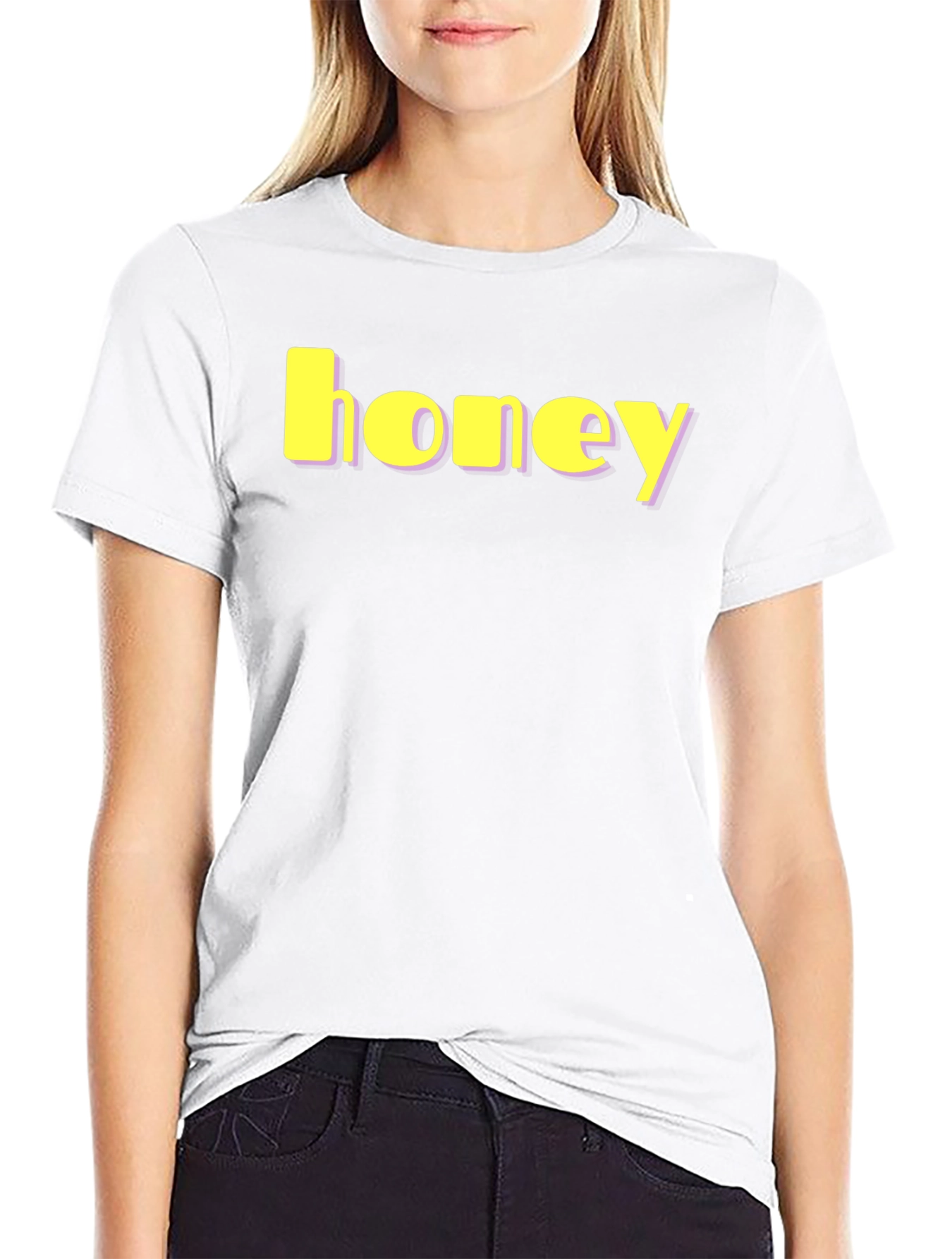 Honey Graphic Tee - Modern Style