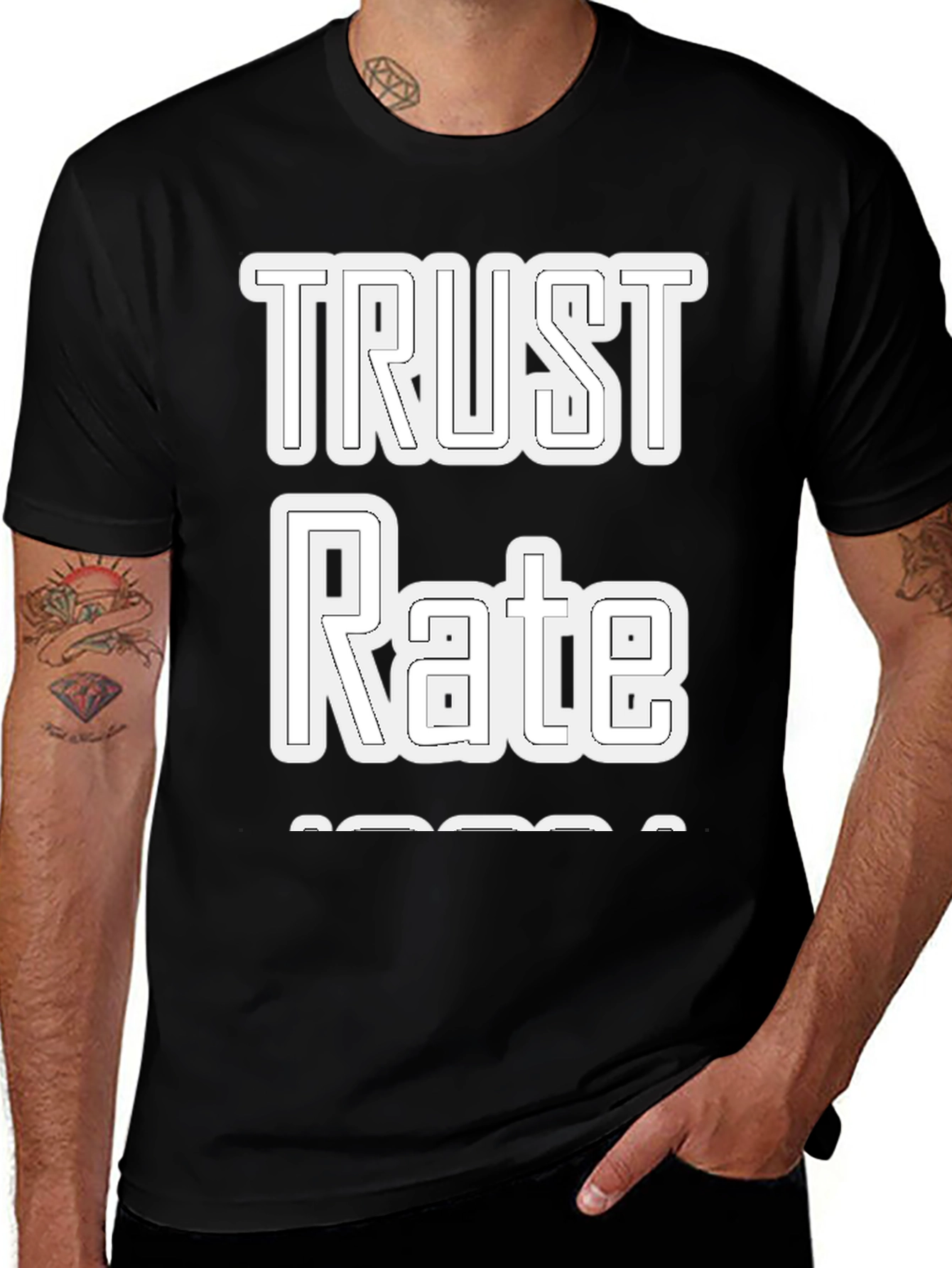 Trust Rate Graphic Tee