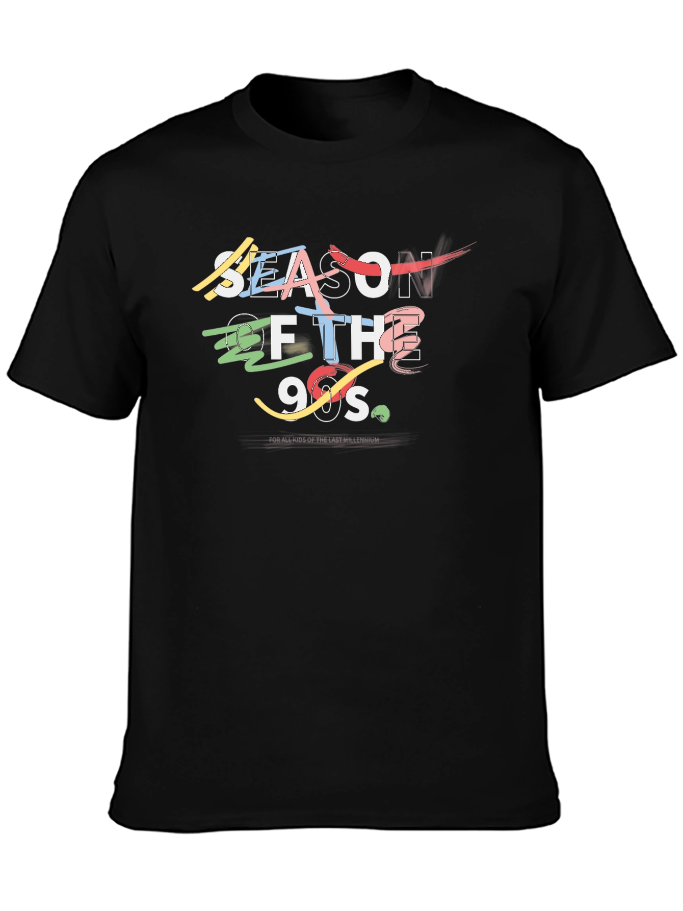 Season of the 90s Graphic Tee - Retro Style
