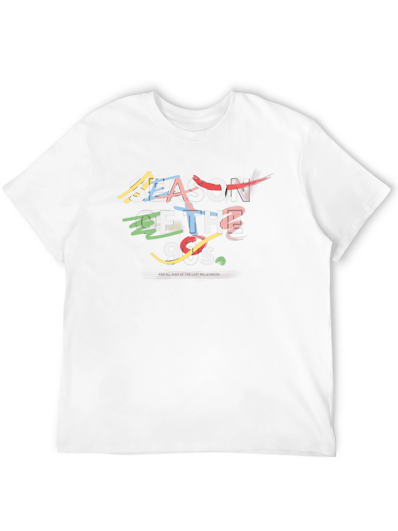 Season of the 90s Graphic Tee - Retro Style