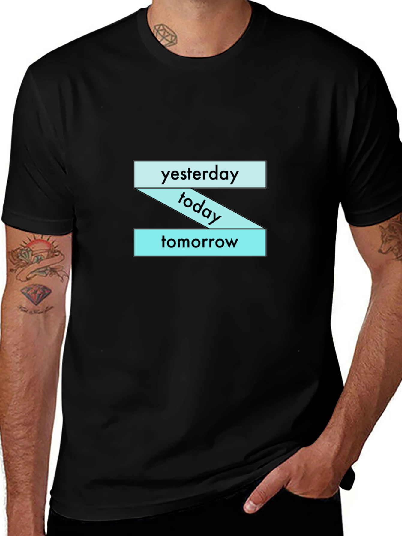 Yesterday Today Tomorrow Graphic T-Shirt