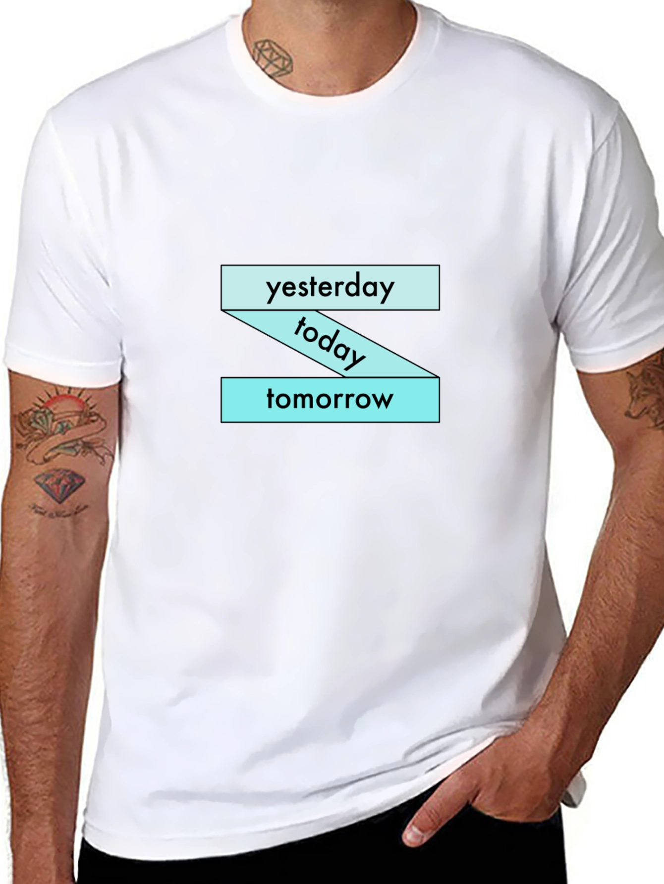 Yesterday Today Tomorrow Graphic T-Shirt