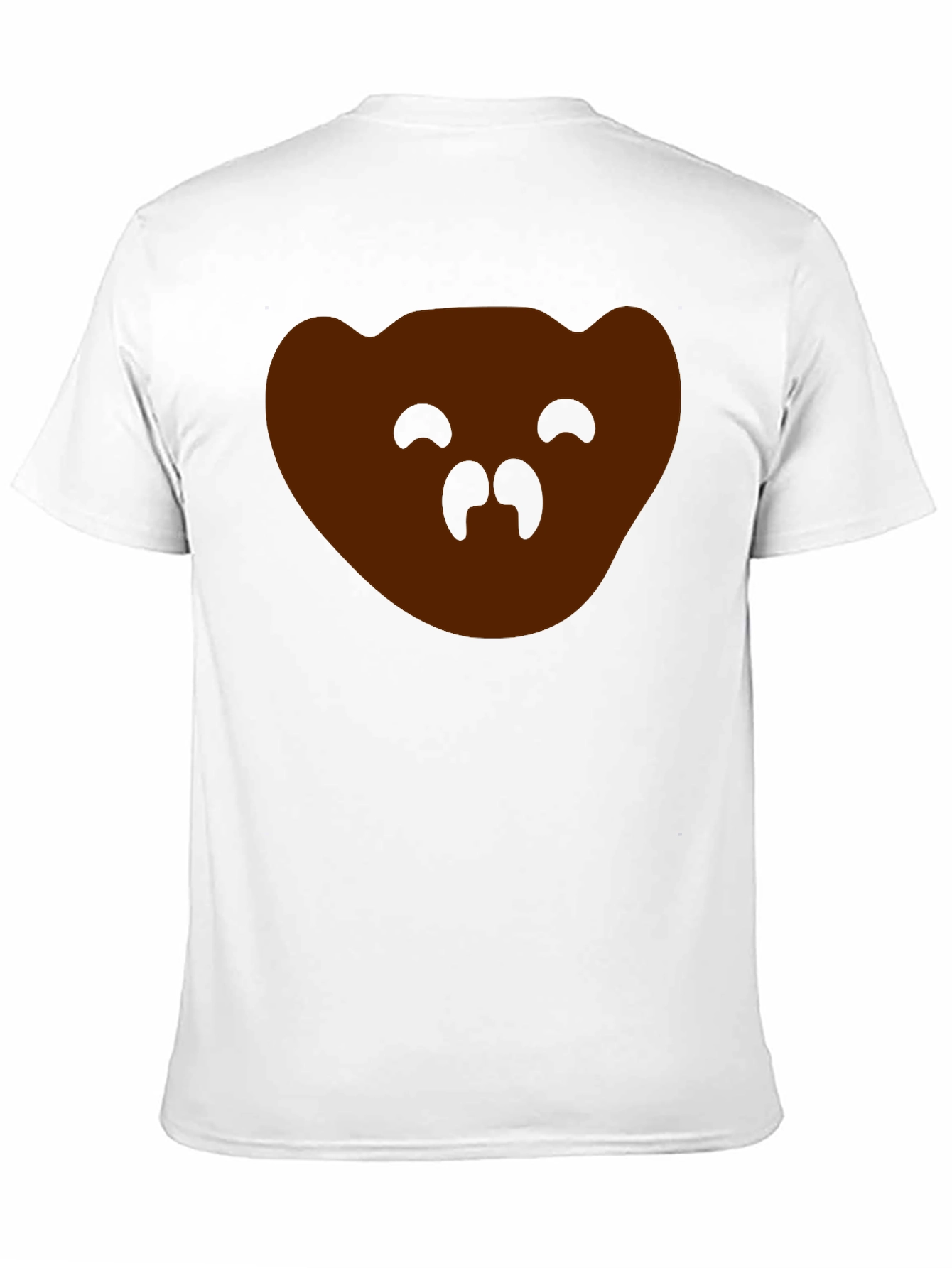 Bear Face Graphic Tee - Mens Black T-Shirt