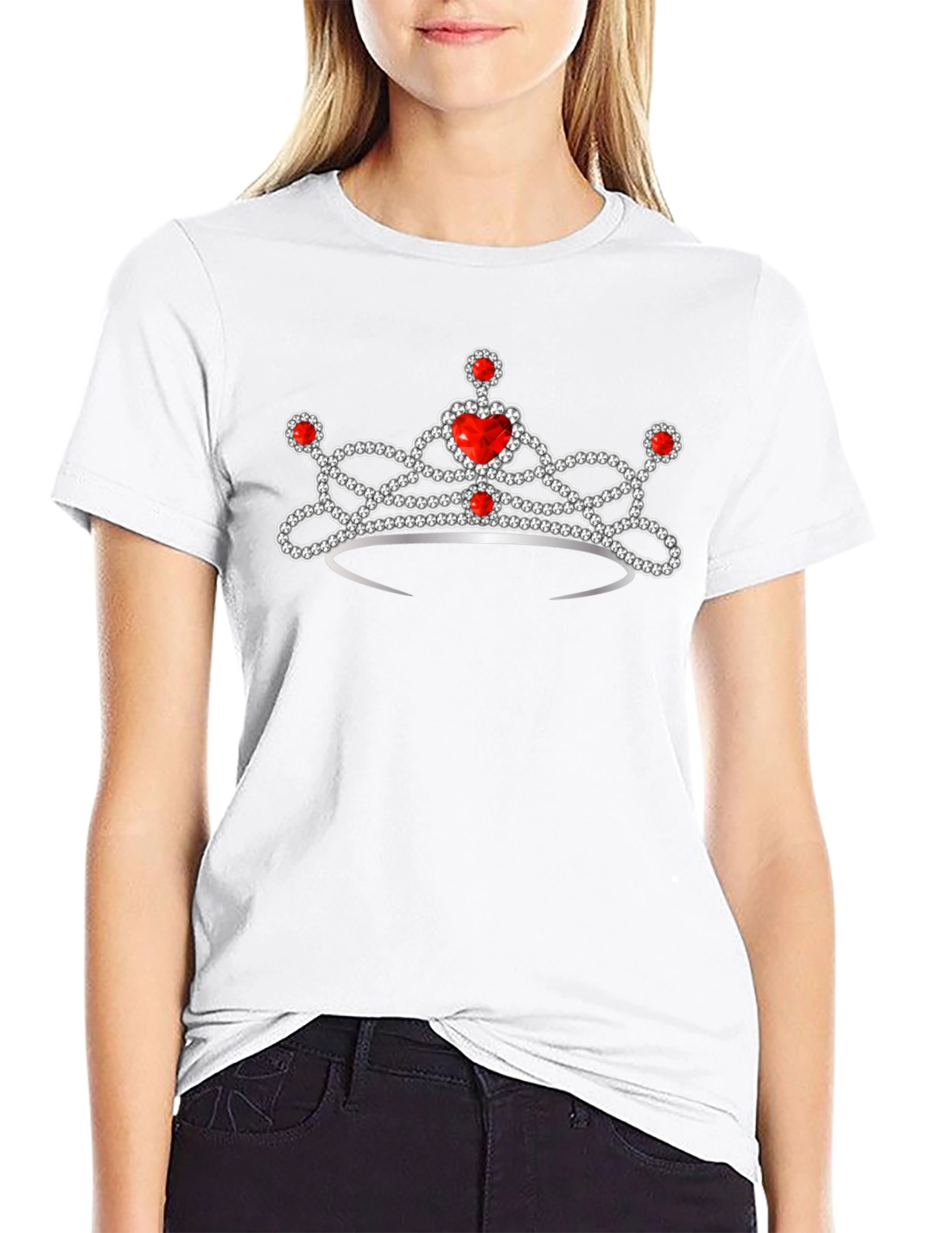 Crown Graphic Tee - Royal Style T-Shirt