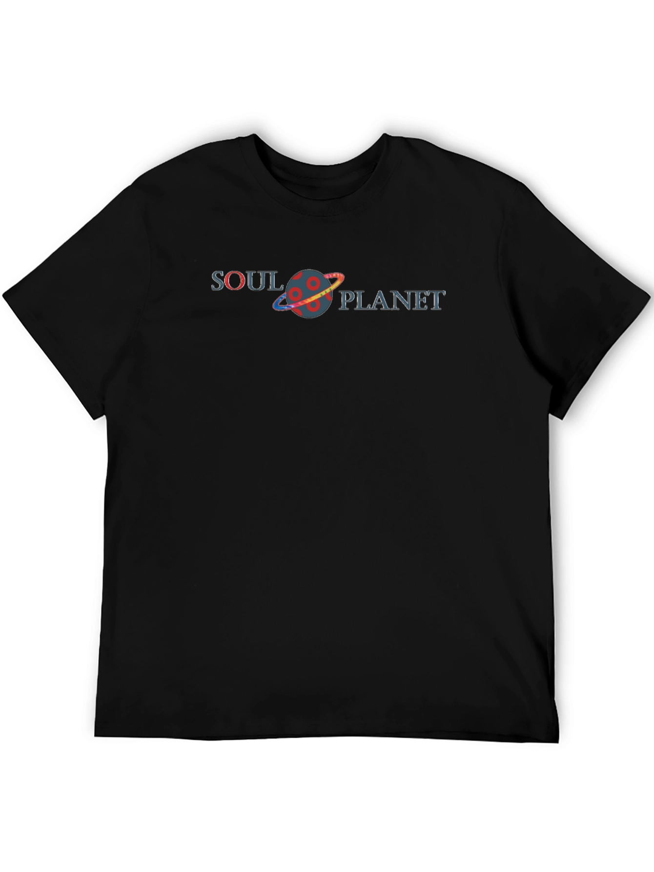 Soul Planet Graphic Tee - Stylish Black T-Shirt
