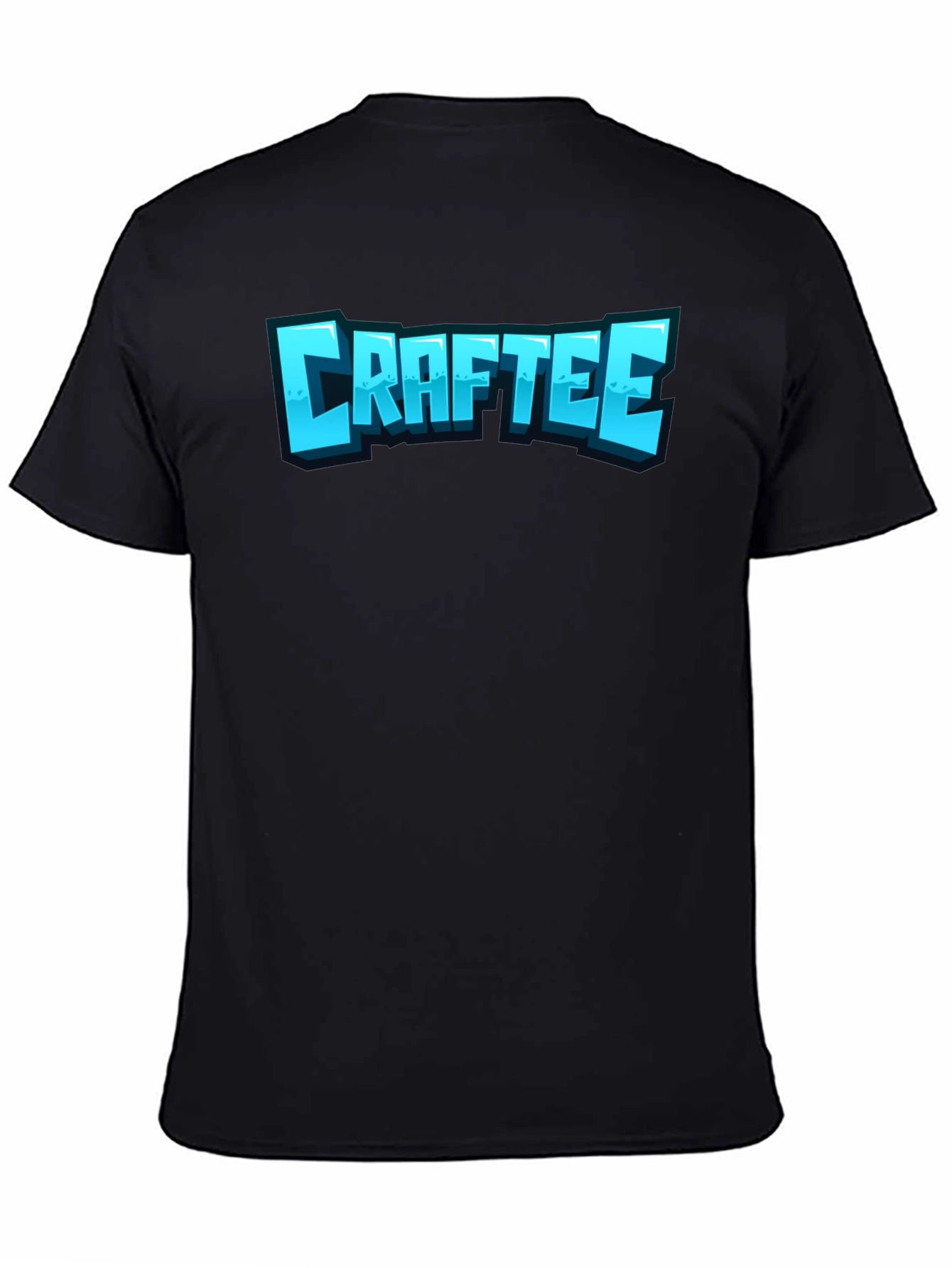 CRAFTEE Black Graphic T-Shirt - Casual Style